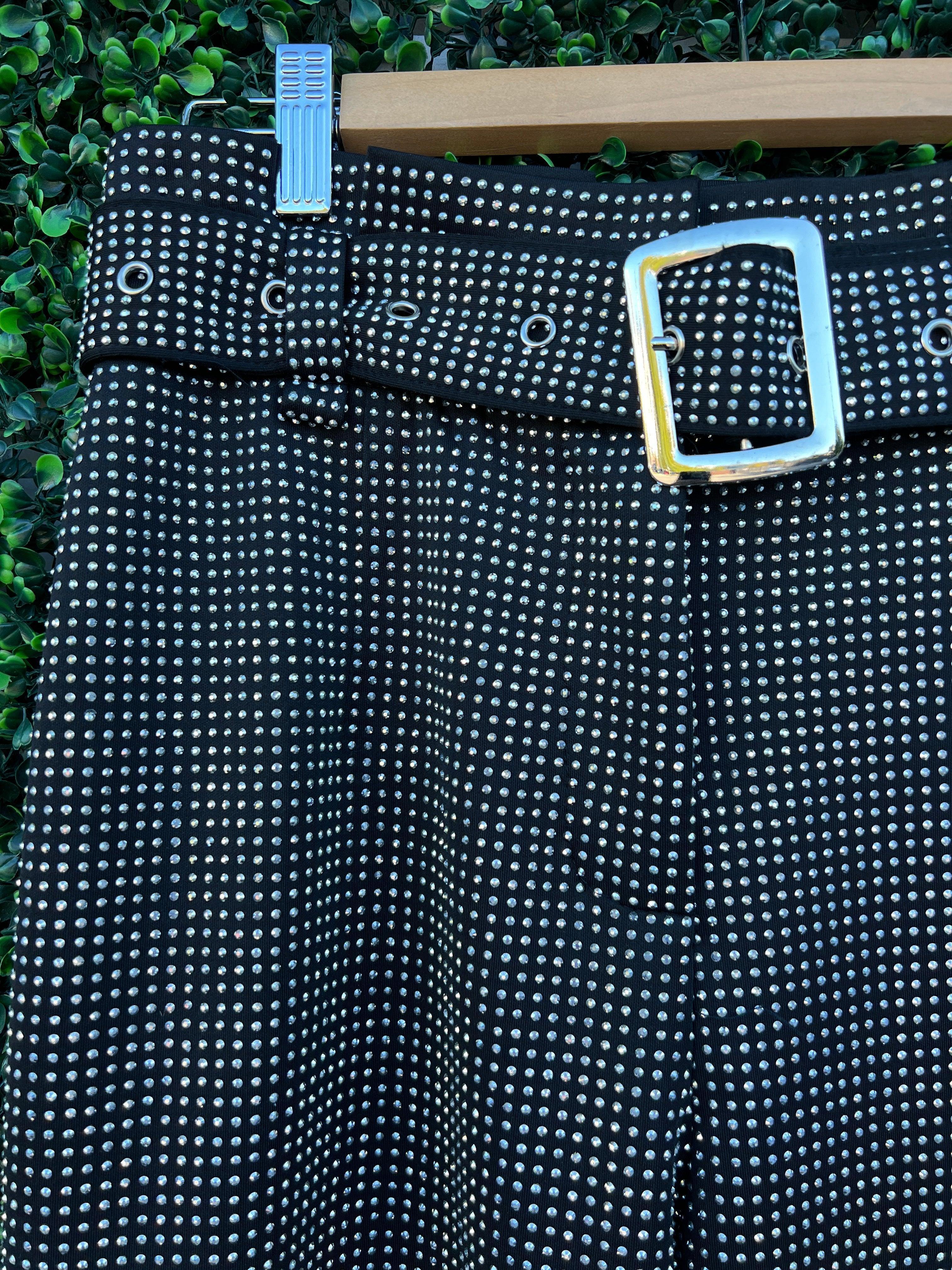 Studded Strait Leg Pants - Image 2