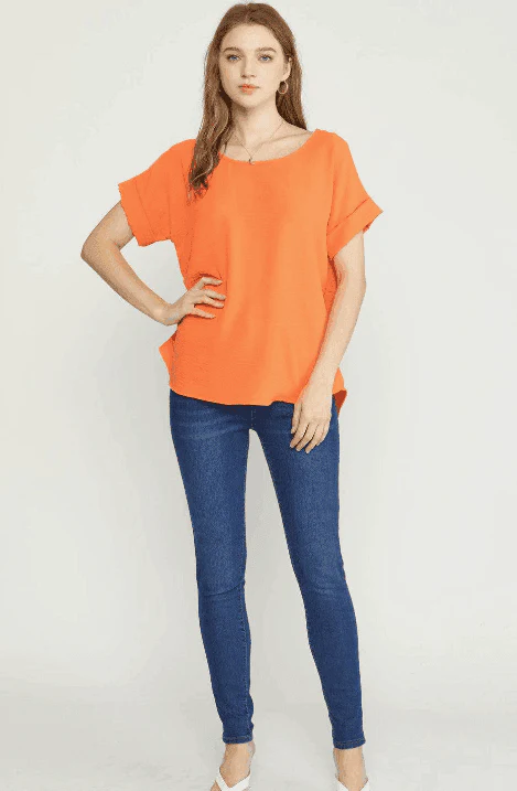 Classic Cuff Sleeve Top - Image 11