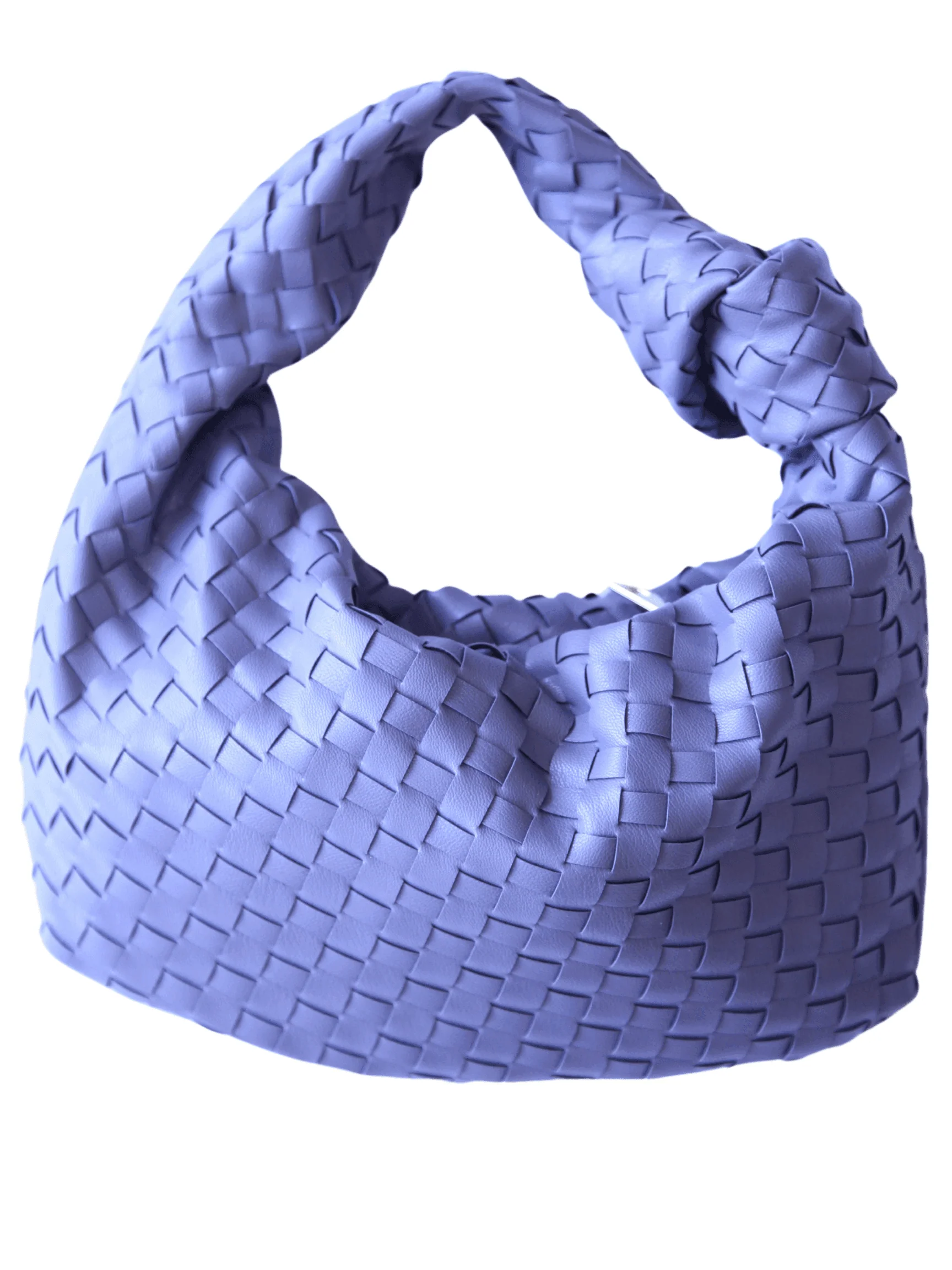 Mini Woven Purse with Knot - Image 6