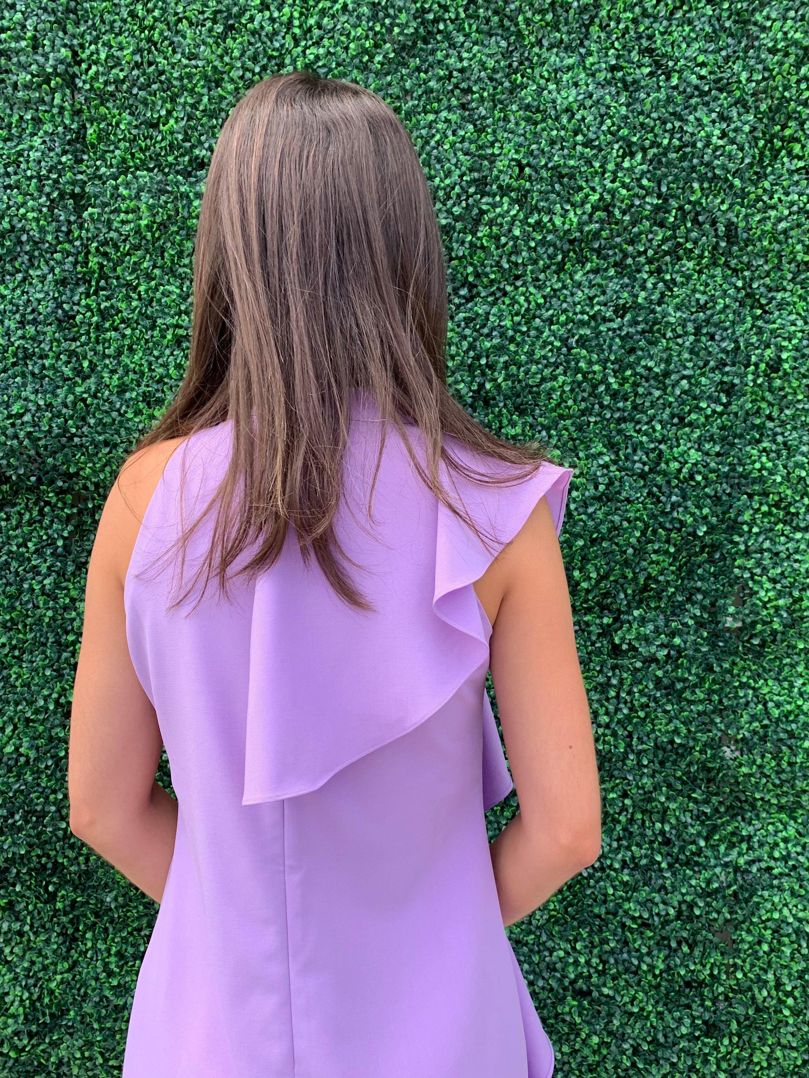 Ruffle Halter Dress - Image 4