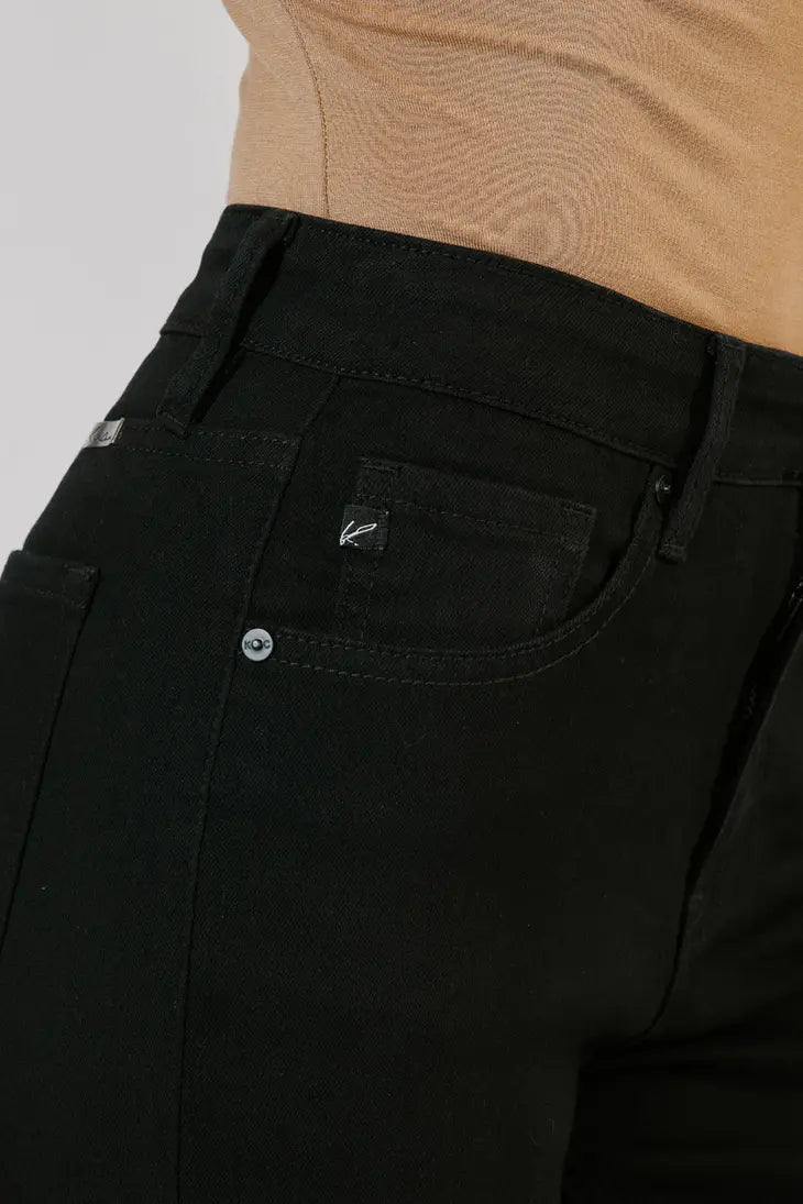 Black Slim Straight Jeans - Image 6