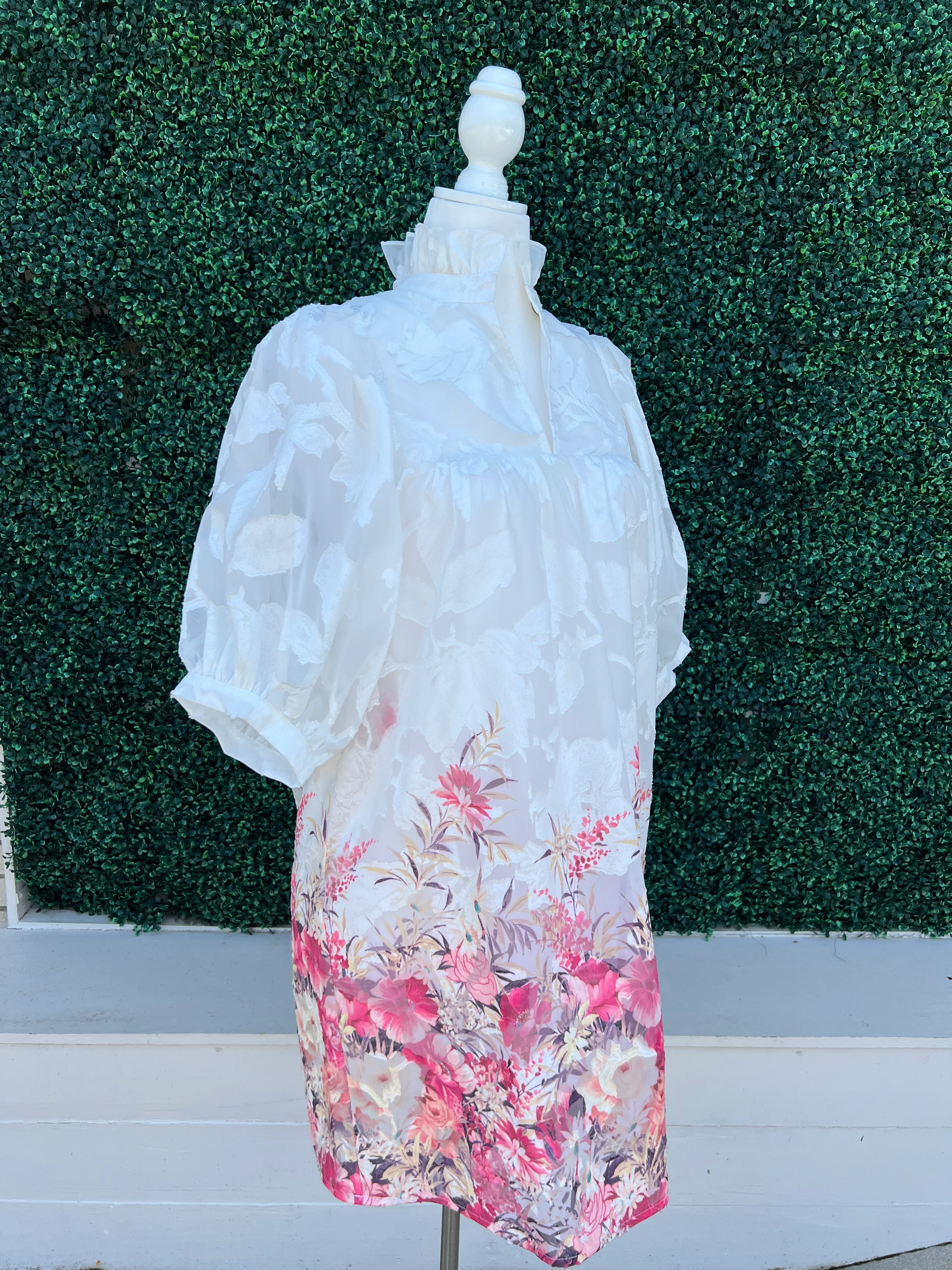 Blooming Floral Skies Dress - Image 3