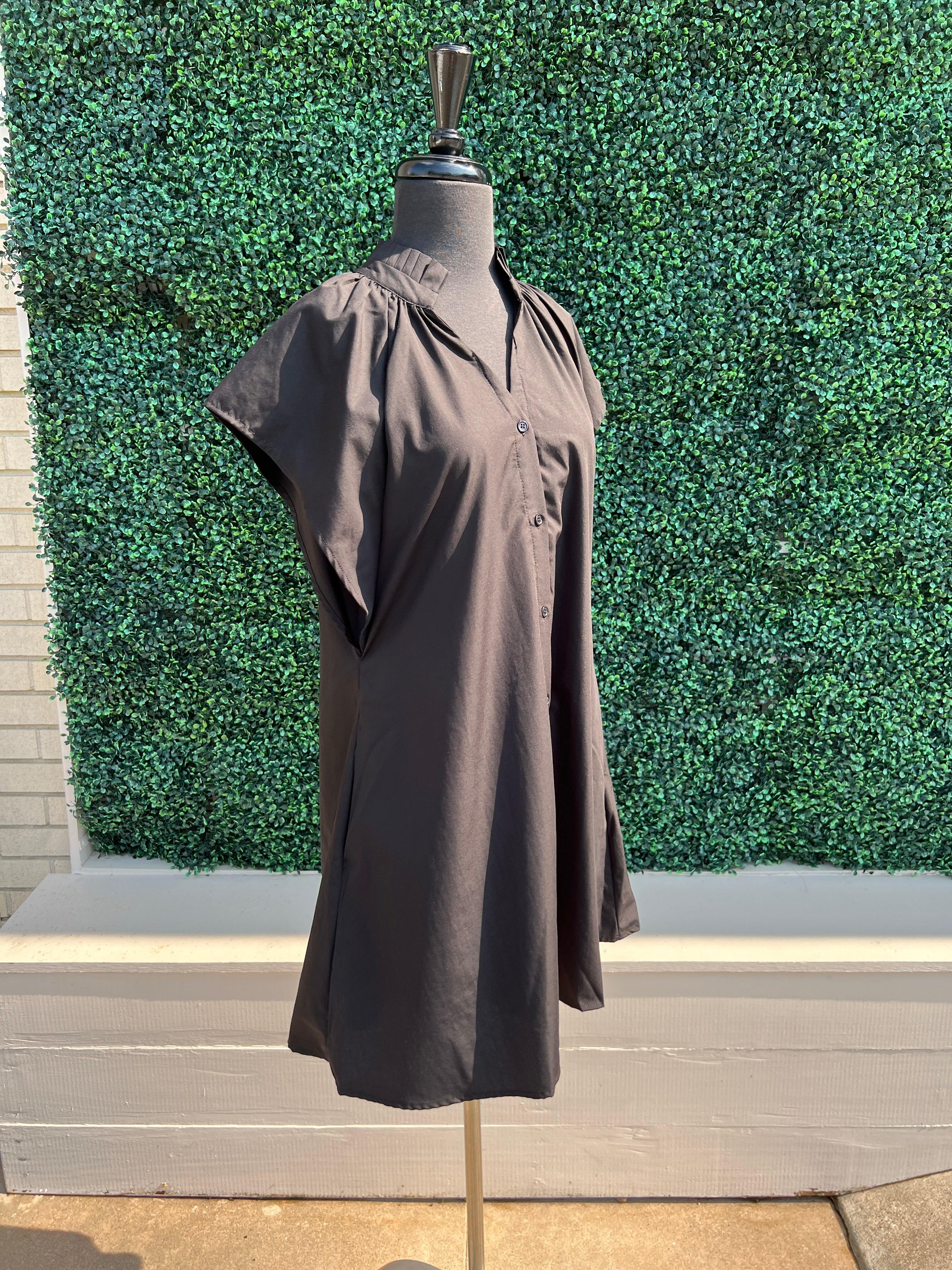 Black Fit & Flare Dress - Image 5