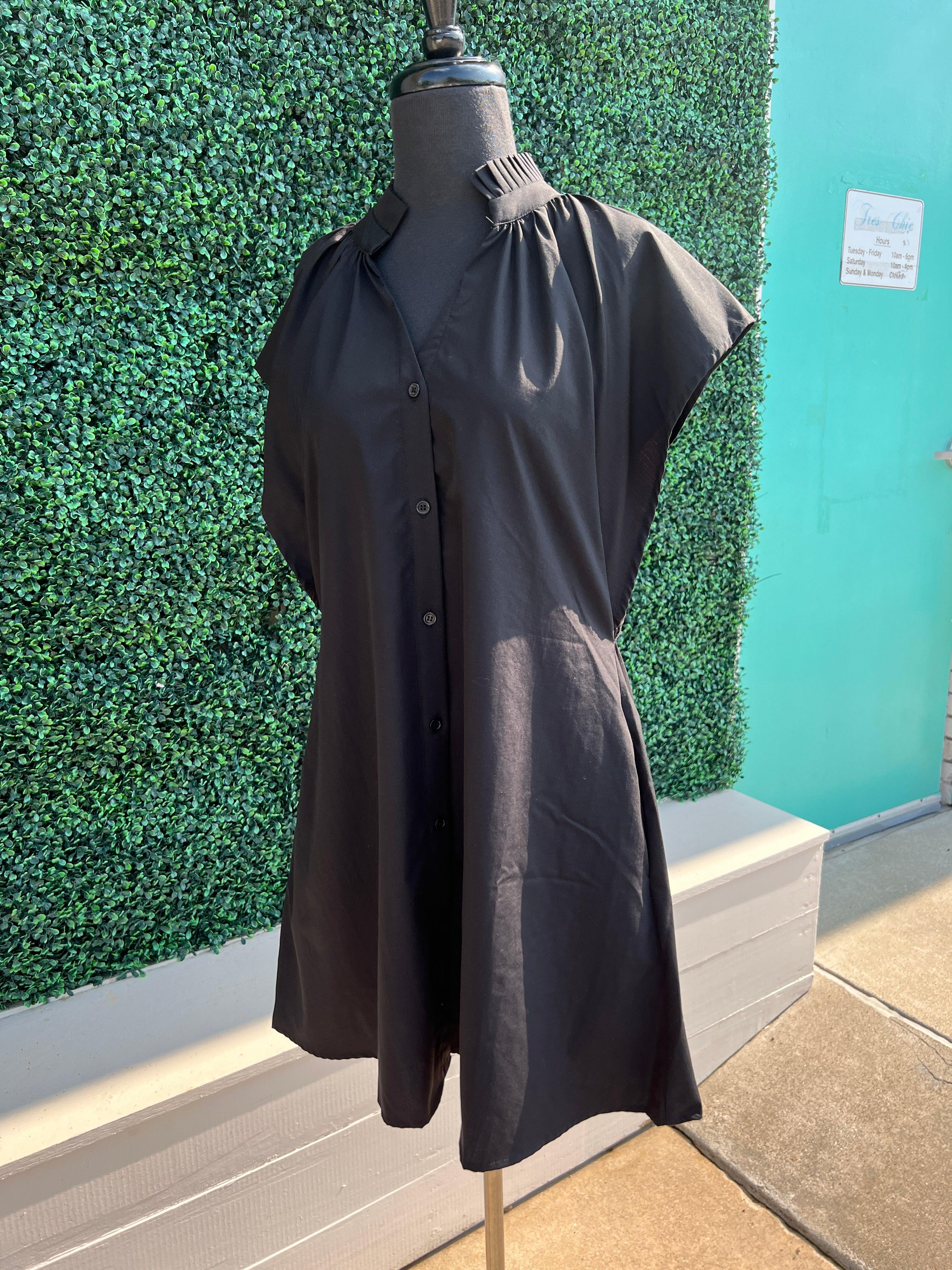 Black Fit & Flare Dress - Image 6