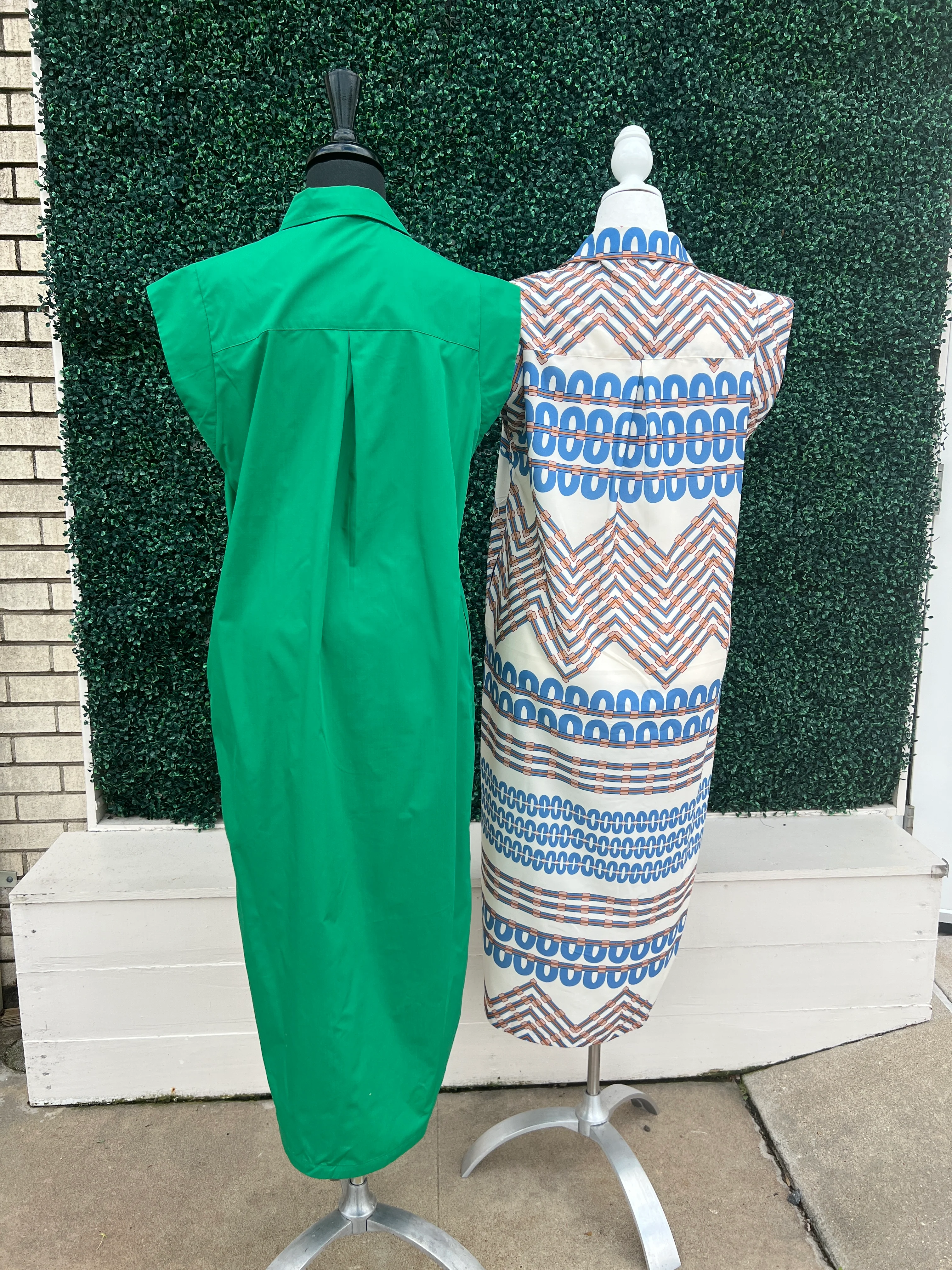 Cap Sleeve Button Down Midi Dress - Image 4