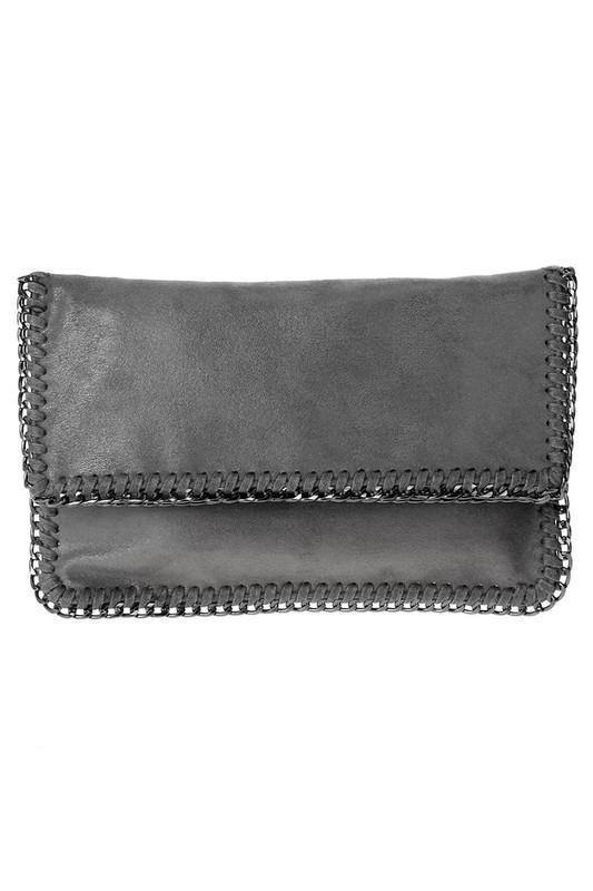 Chain Foldover Clutch - Image 2