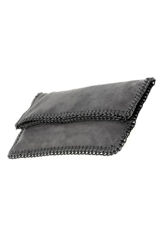 Chain Foldover Clutch - Image 4