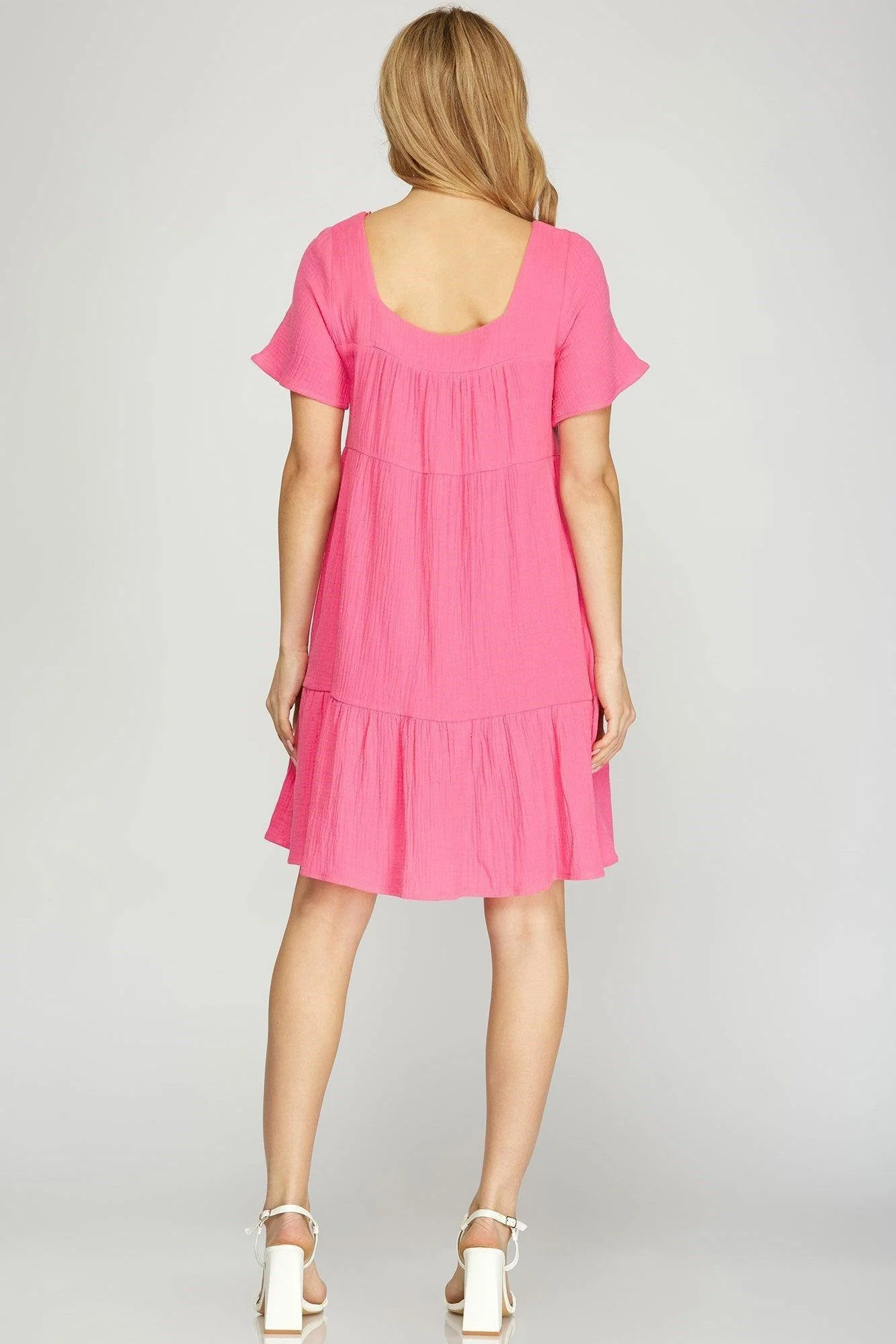 Pink Cotton Candy Dress - Image 2