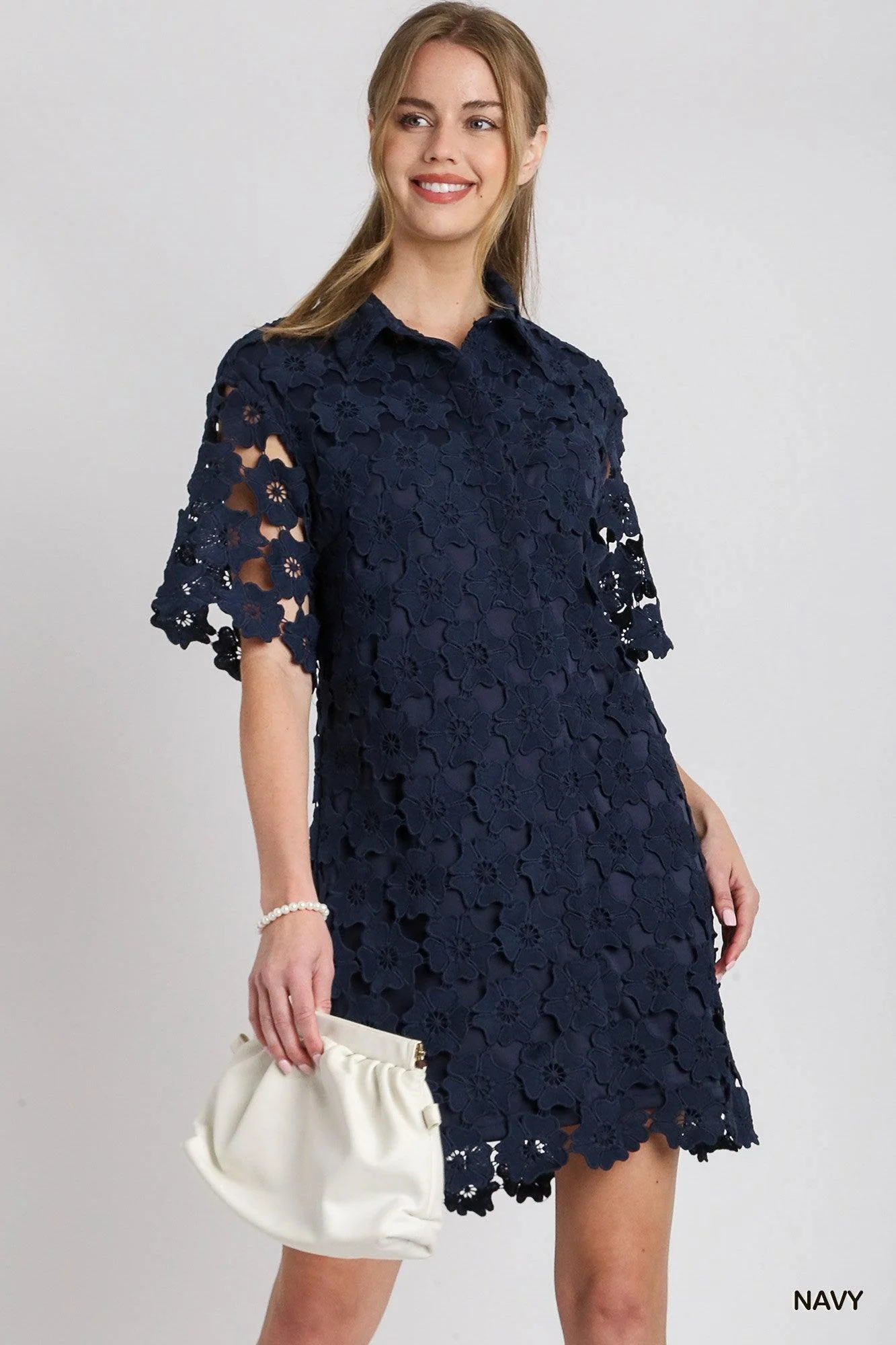Floral Lace Dress - Image 2