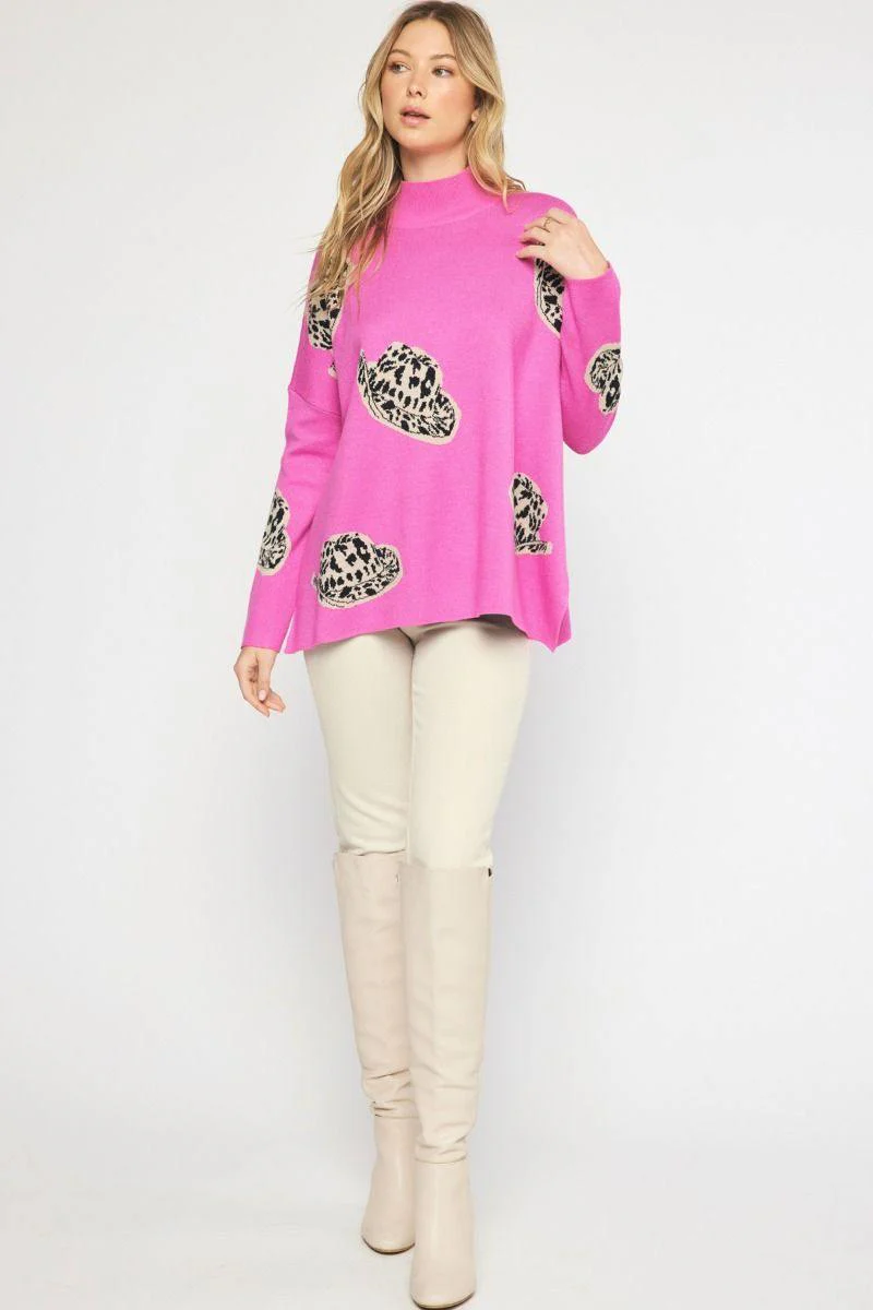 Cowgirl Hat Sweater - Image 3