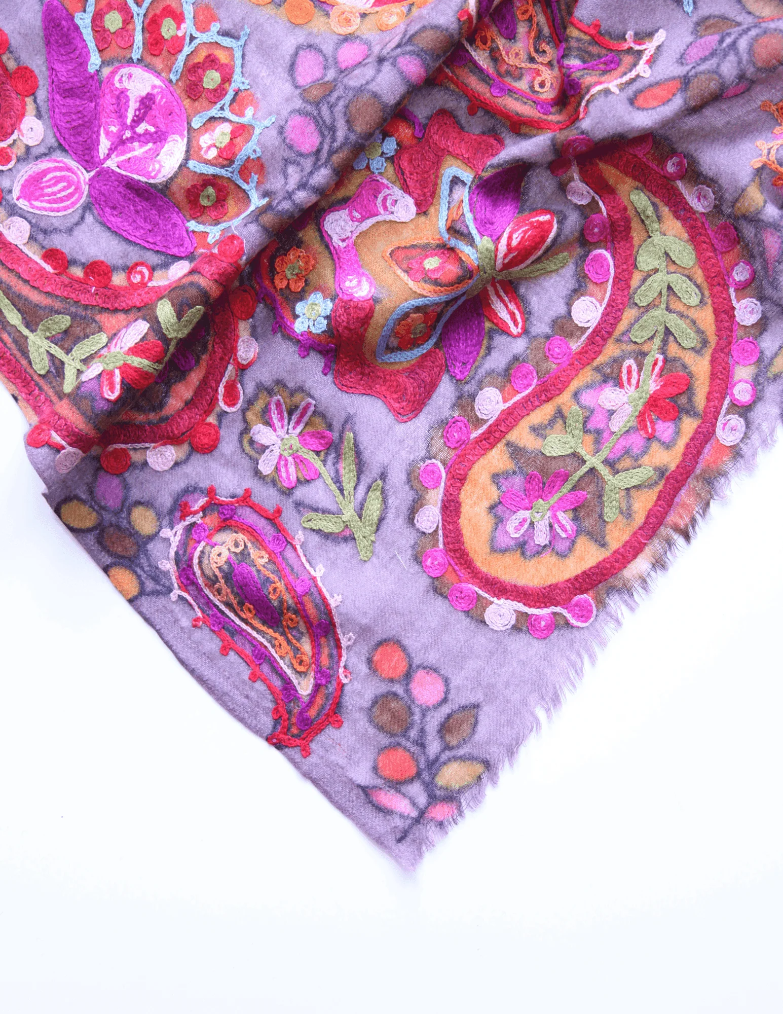 Embroidered Shawl Sterling 1