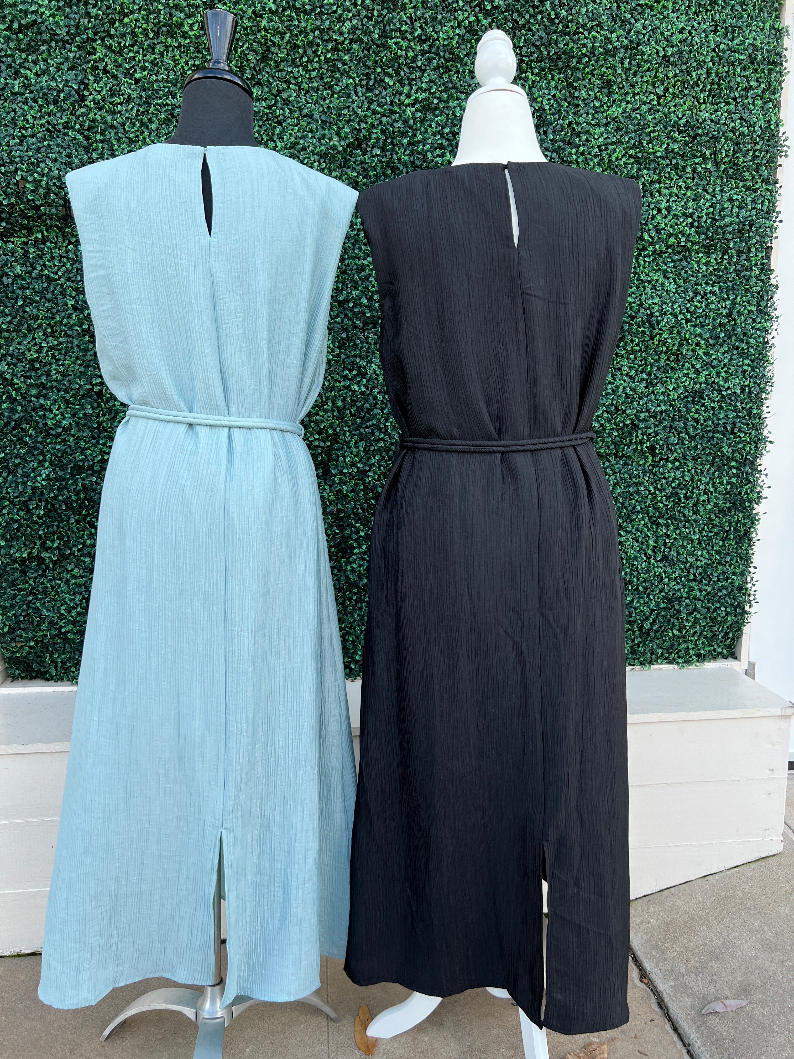 Evening Maxi with Gold Belt - Image 3