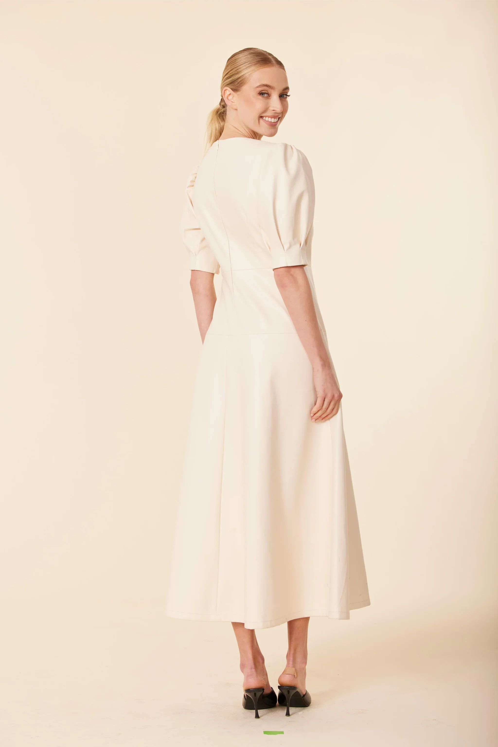 Faux Leather Maxi Dress - Image 2