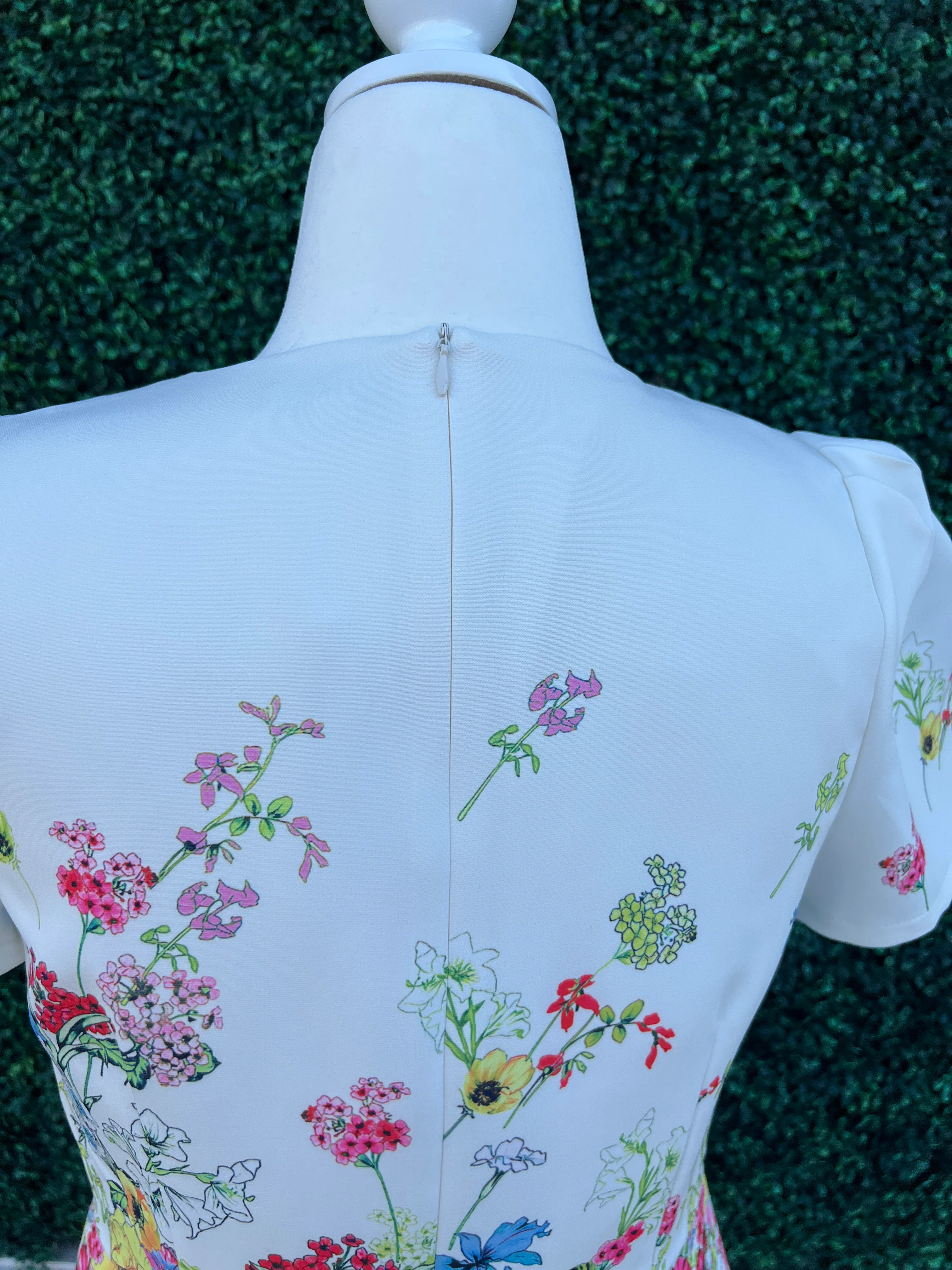 Floral Garden Print Dress - Image 3