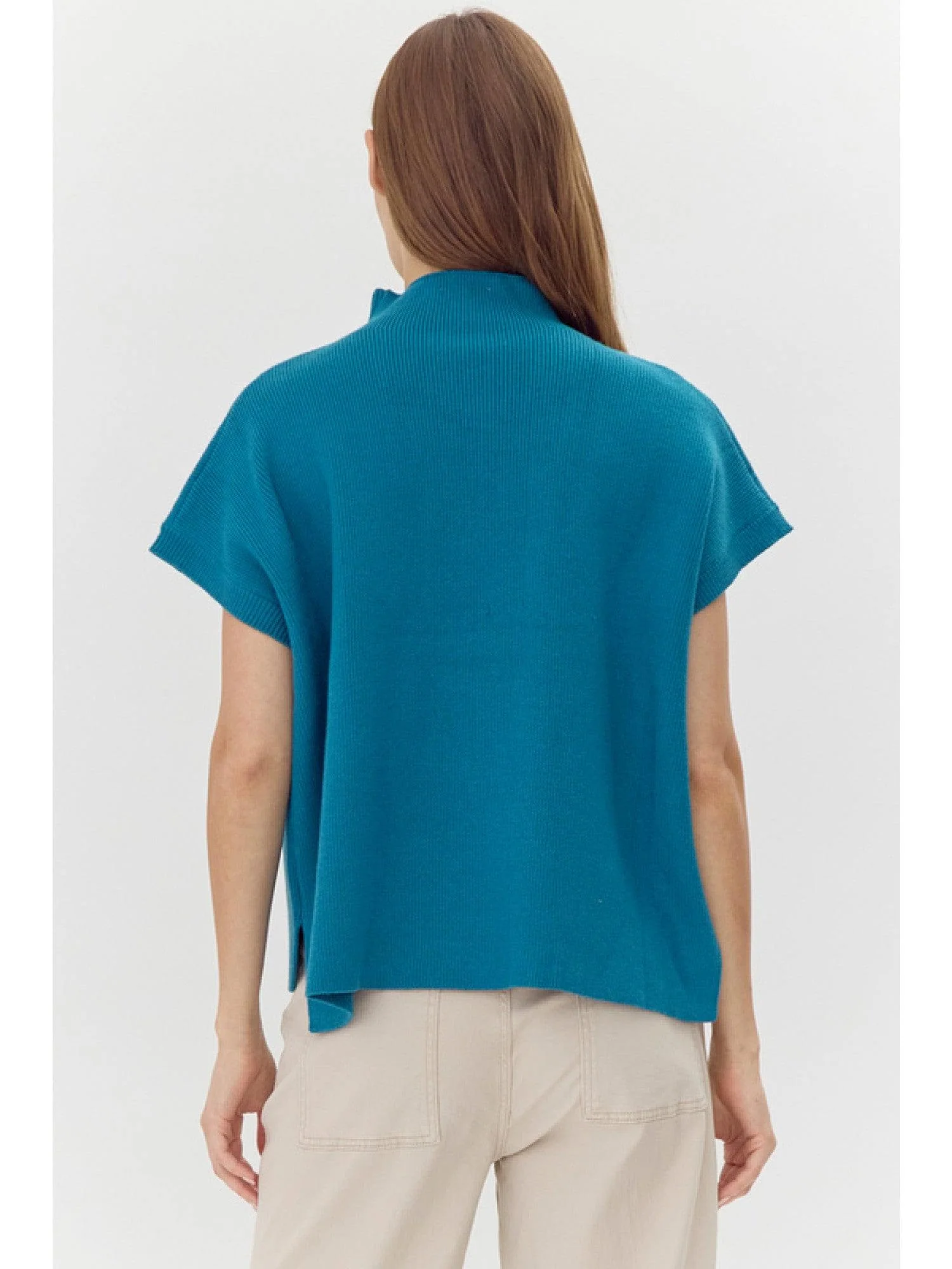 Cap Sleeve Sweater Vest - Image 5