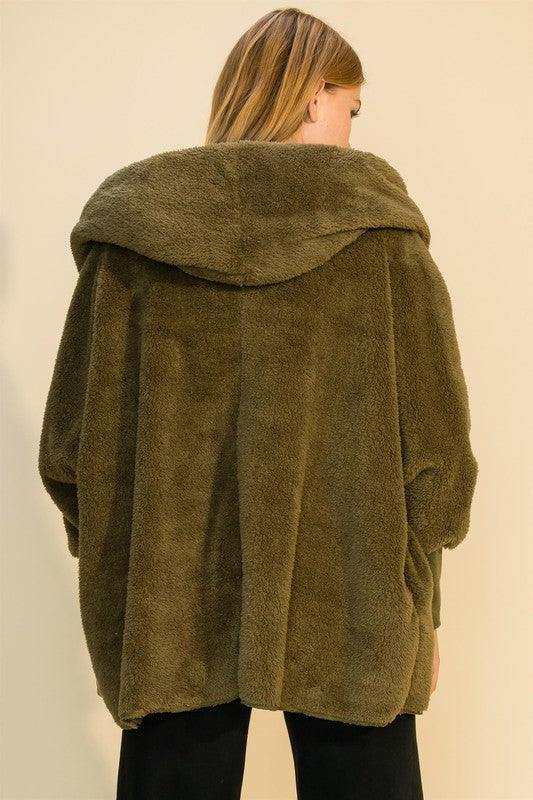Hooded Teddy Bear Jacket - Image 4