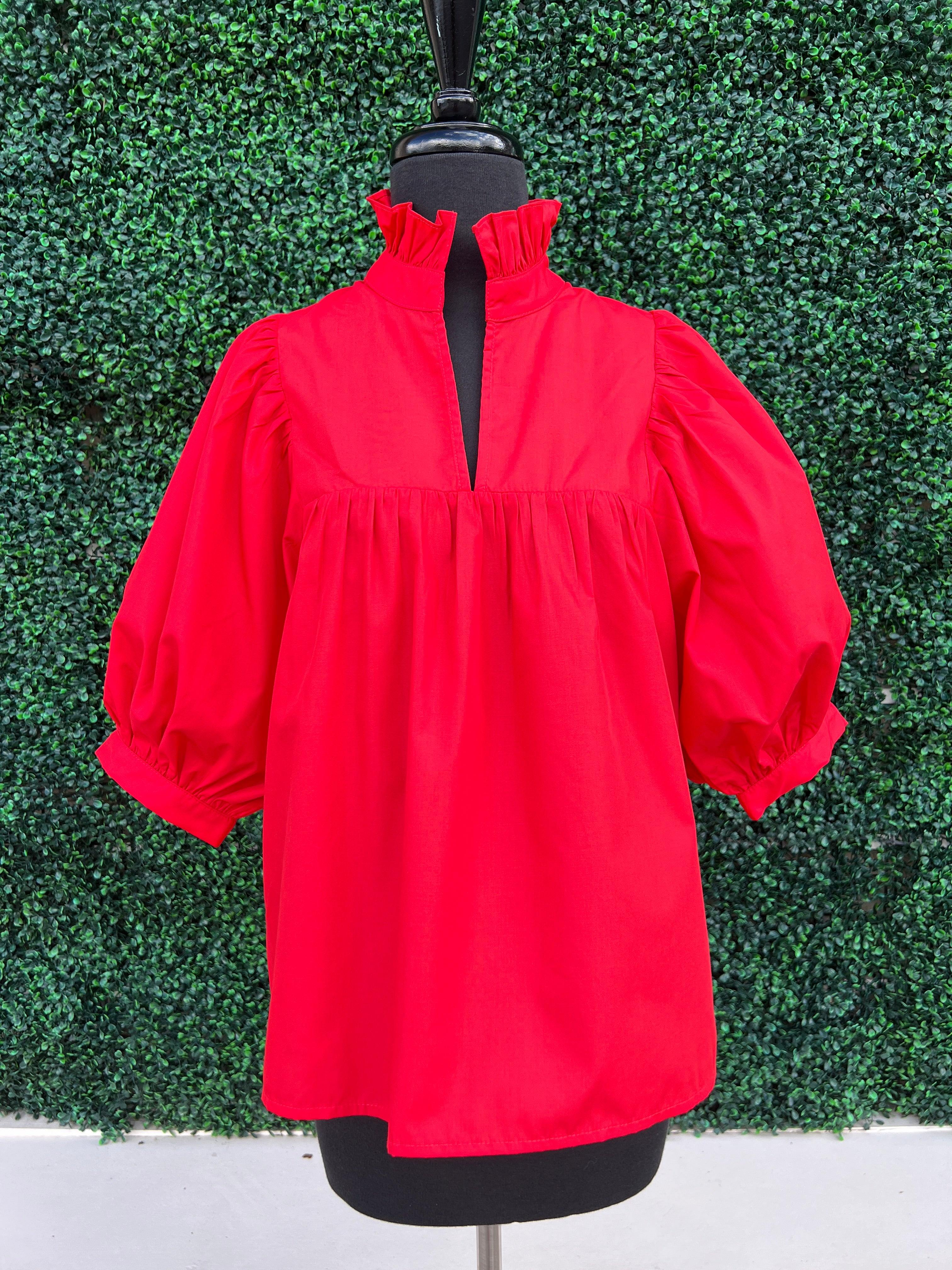 Cotton Puff Sleeve Top - Image 7