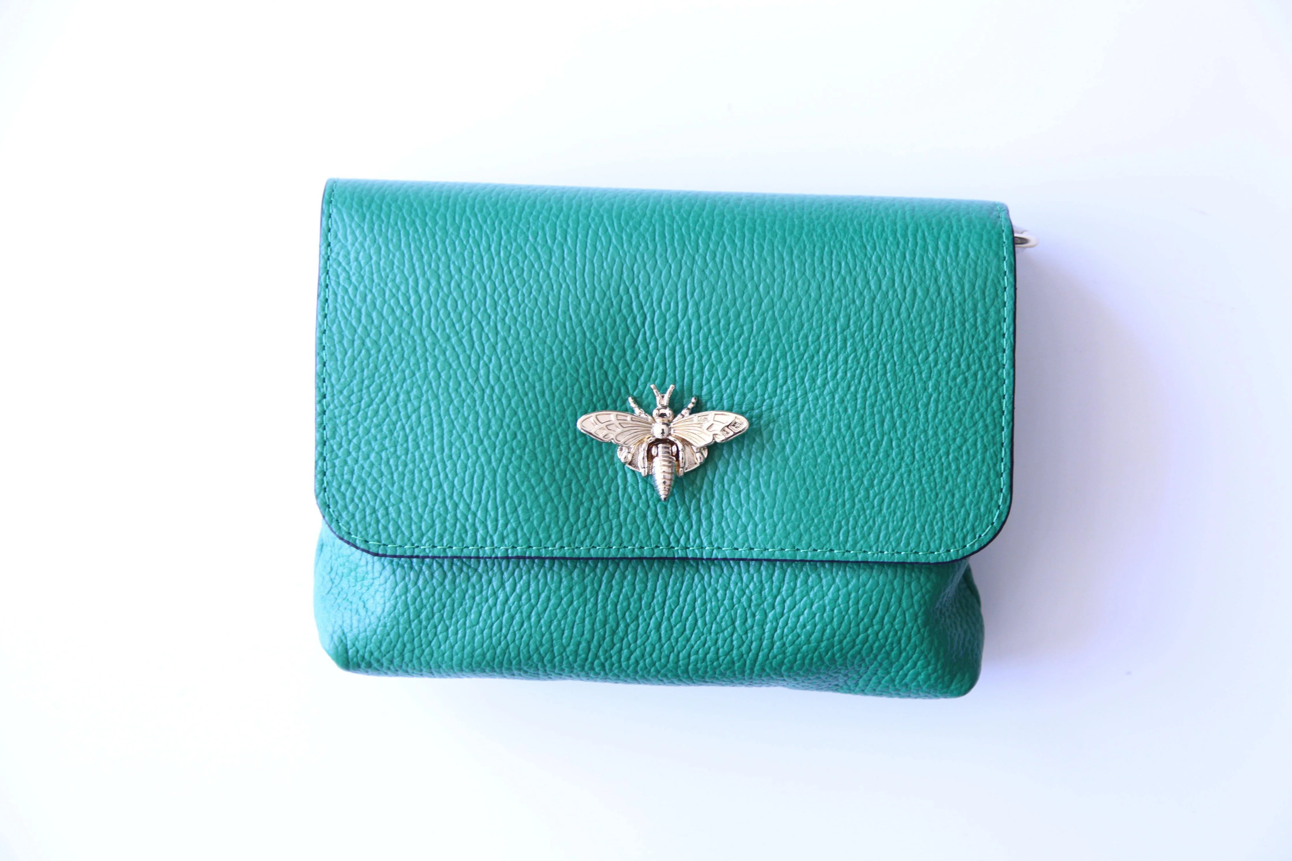 Italian Leather Bee Bag - Image 15