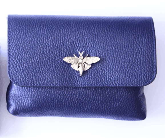 Italian Leather Bee Bag - Image 16