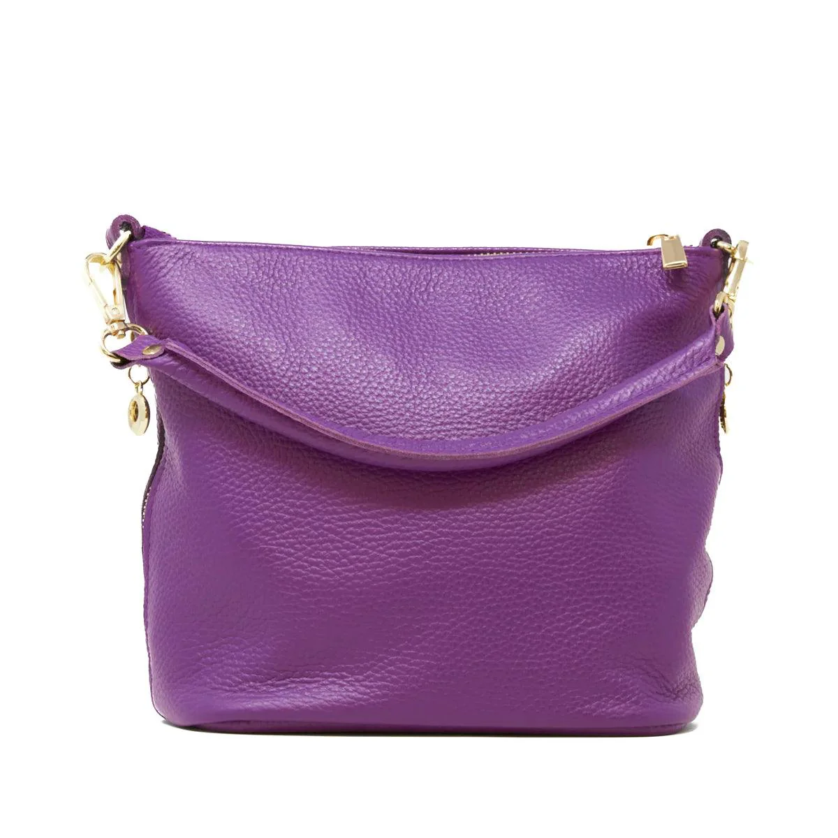 Italian Leather Bucket Purse - Image 12