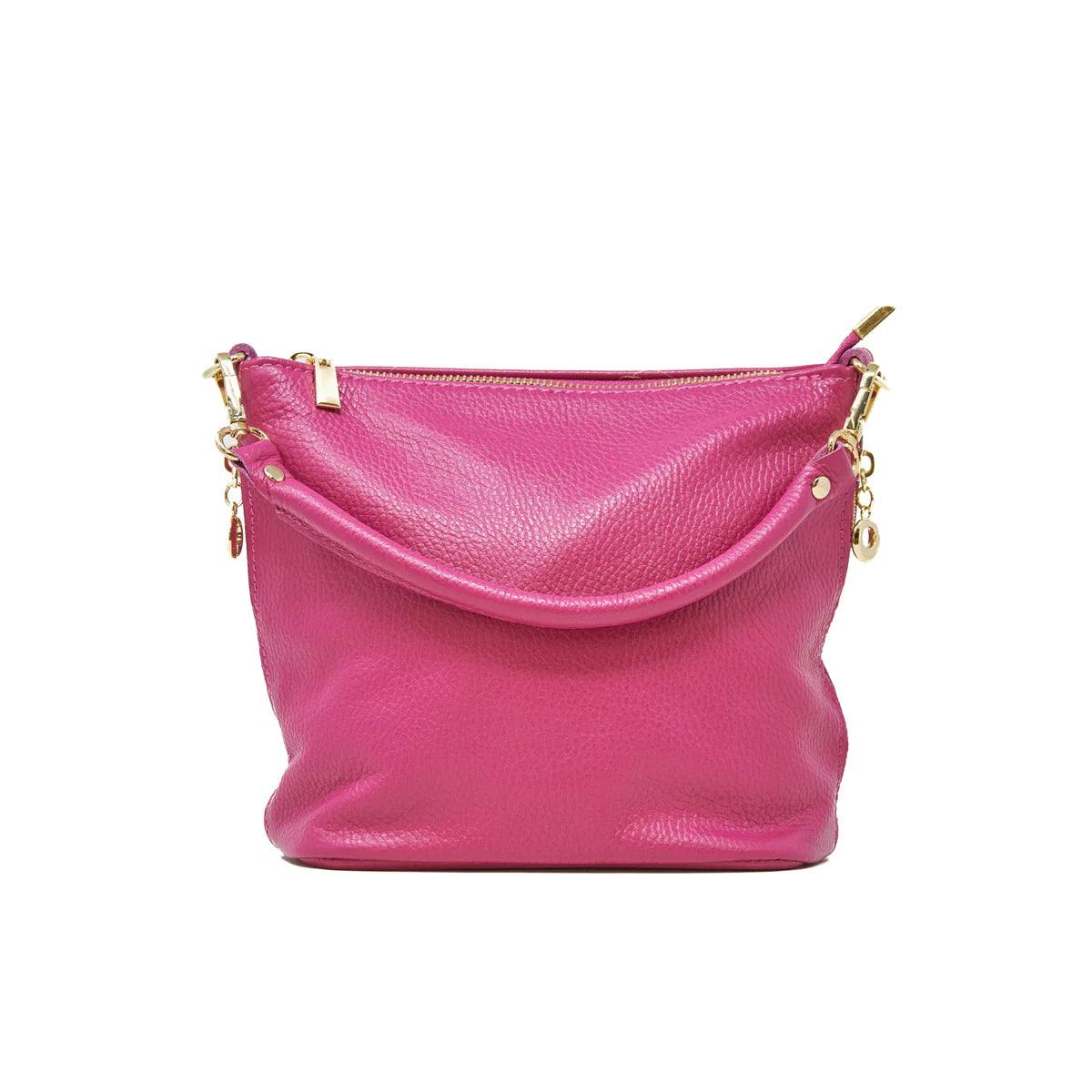 Italian Leather Bucket Purse - Image 3