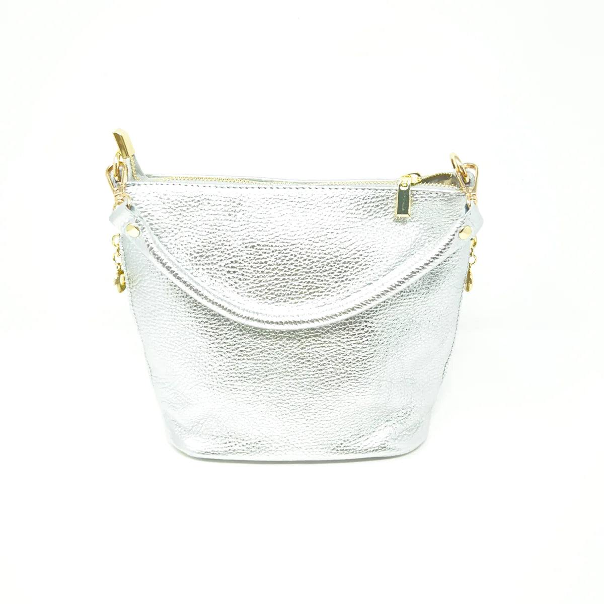 Italian Leather Bucket Purse - Image 6
