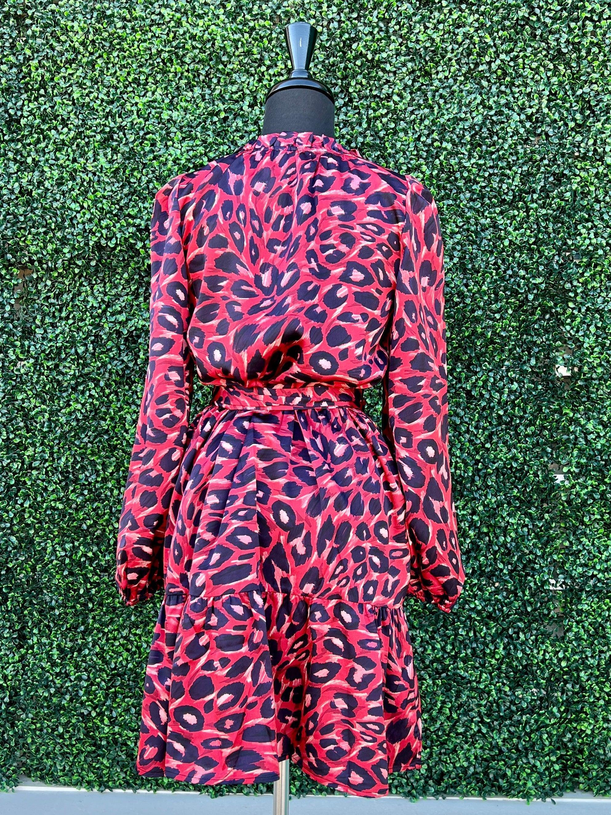 Holiday Leopard Dress - Image 4