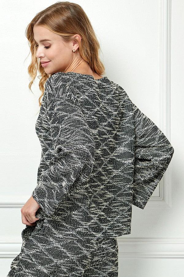 Tweed Athleisure Top - Image 3
