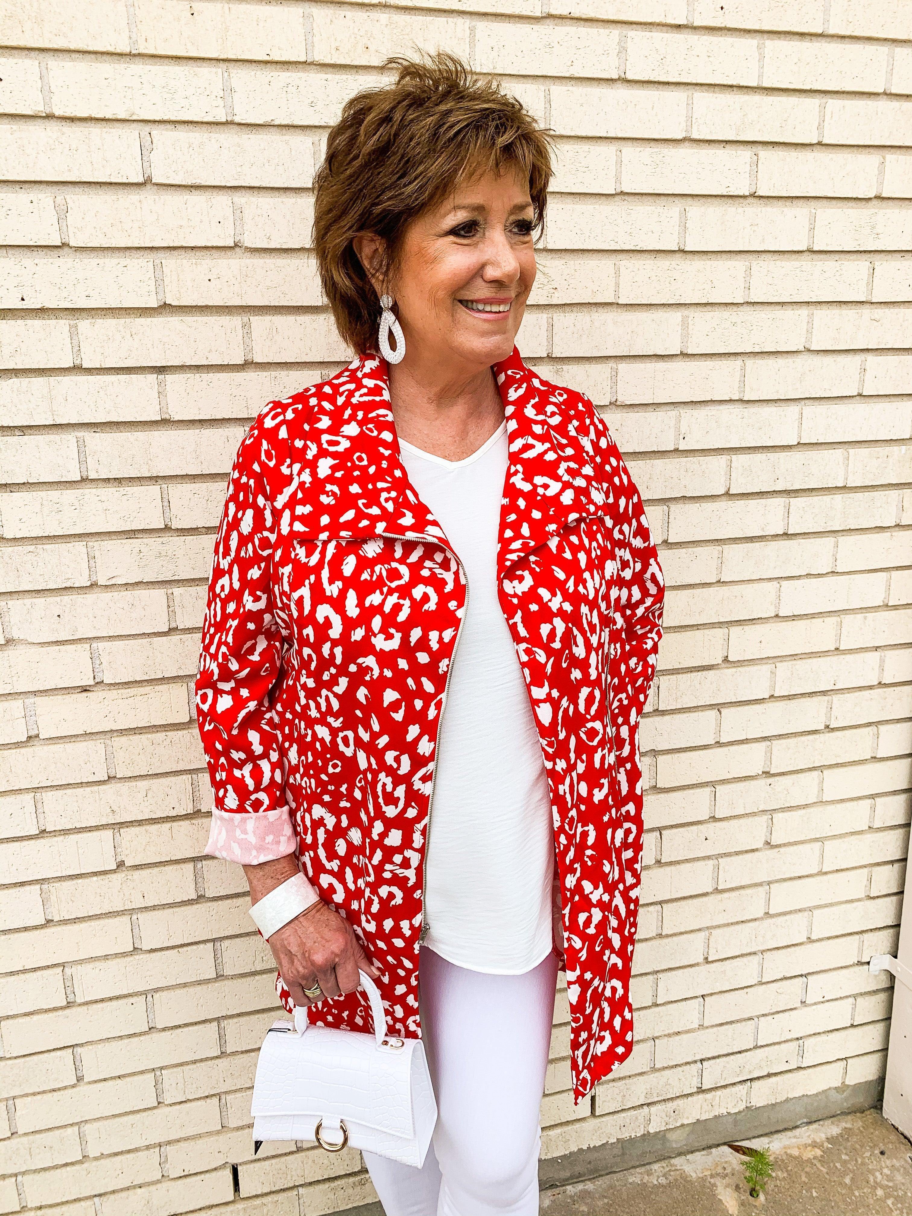 Leopard Zip Jacket