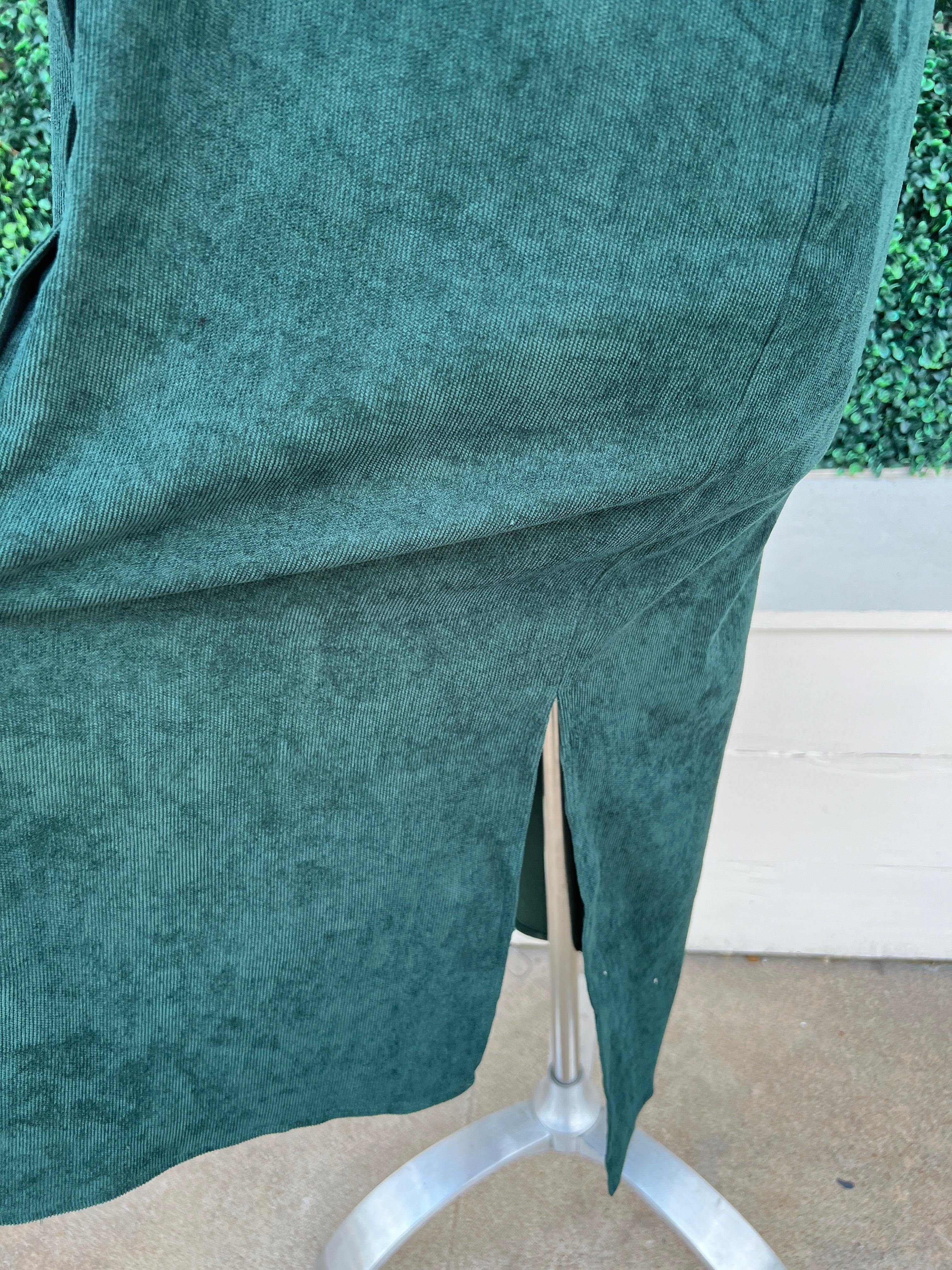Corduroy Shirt Dress - Image 6