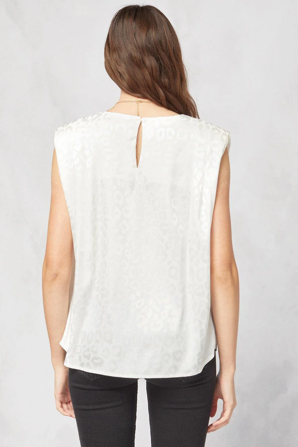Monochromatic Animal Print Top - Image 5