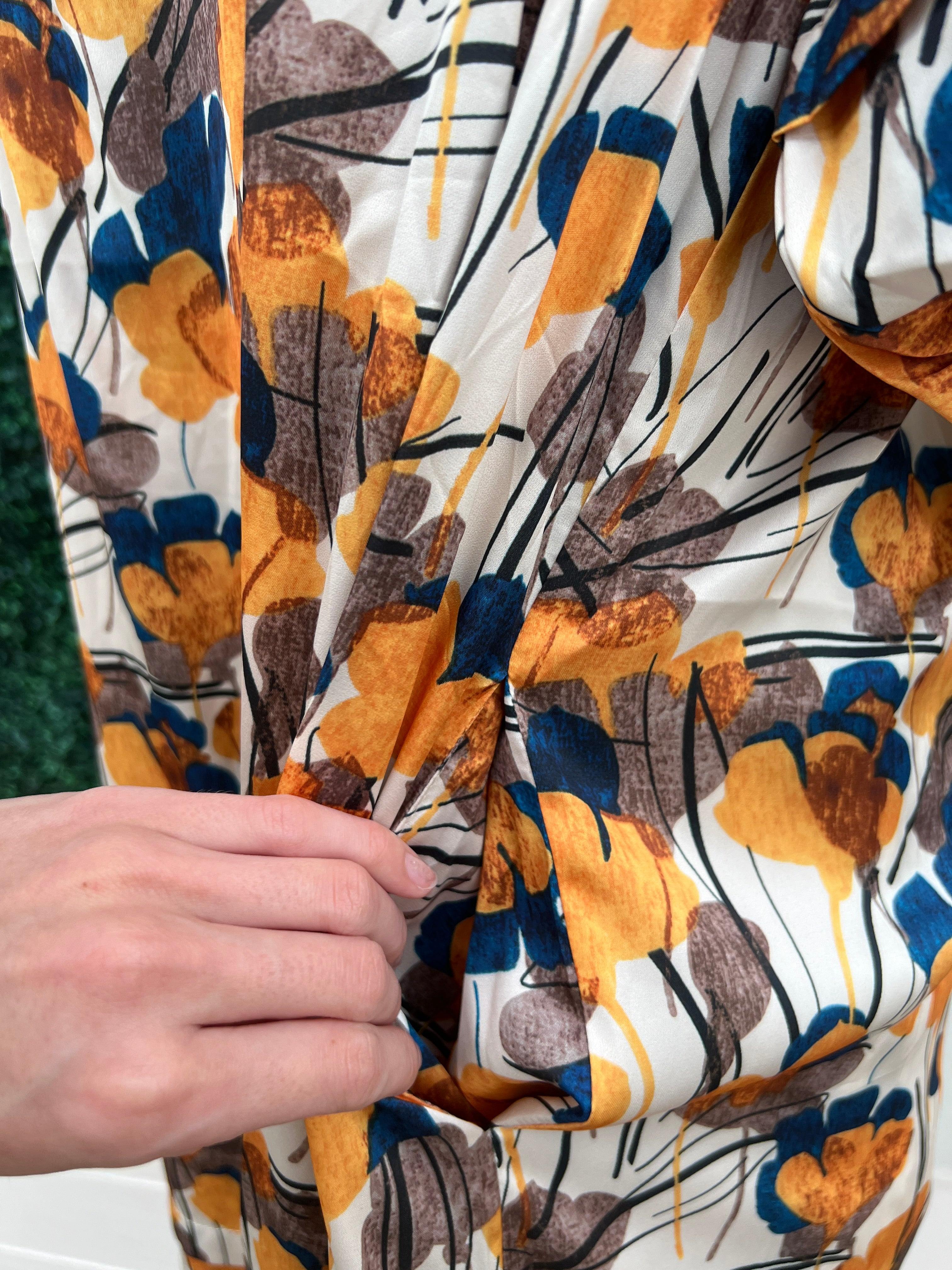 Fall Pleats Dress - Image 2