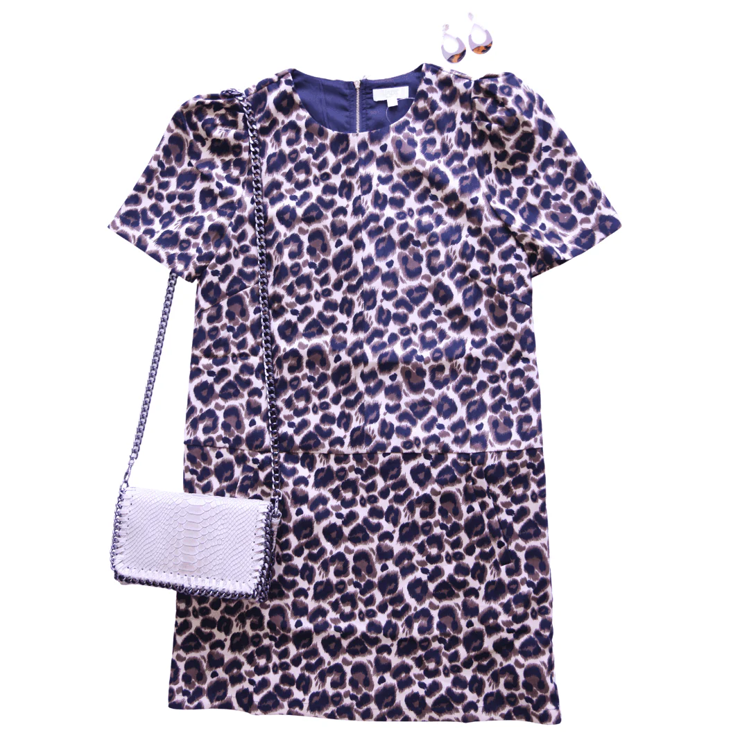Chic Leopard Print Dress - Image 2
