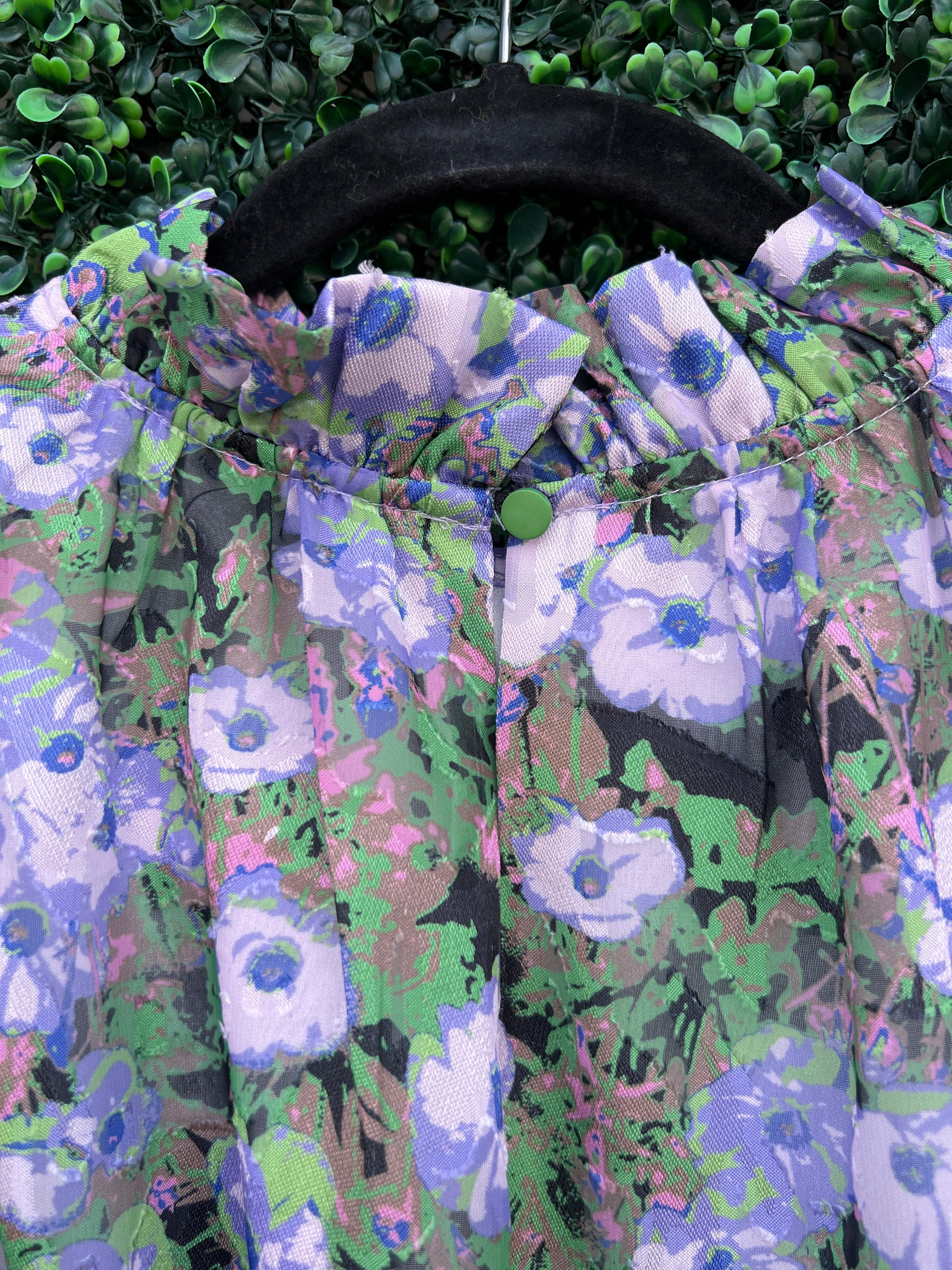Dark Floral Dress - Image 3