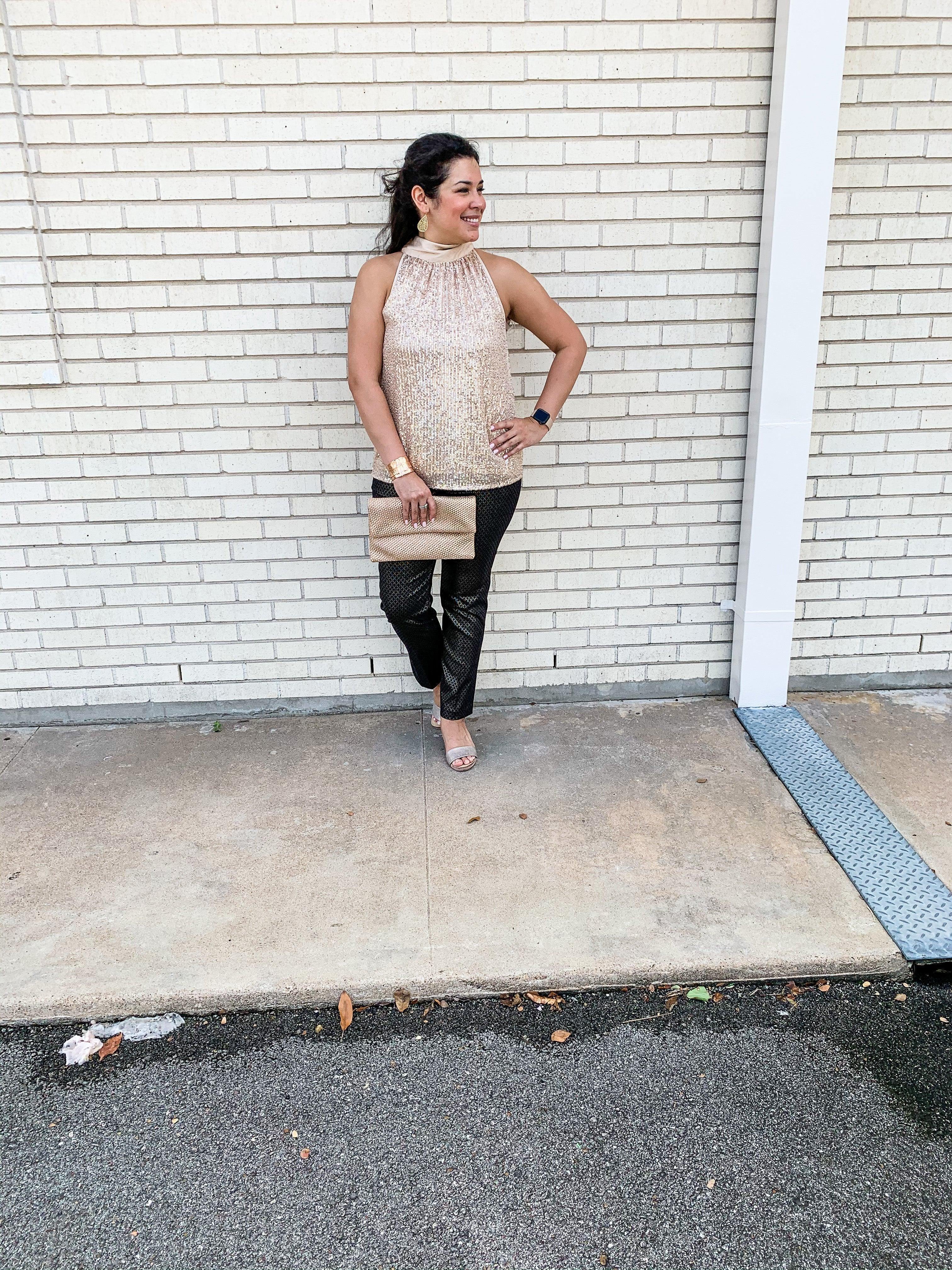 Sequin Halter Top - Image 3