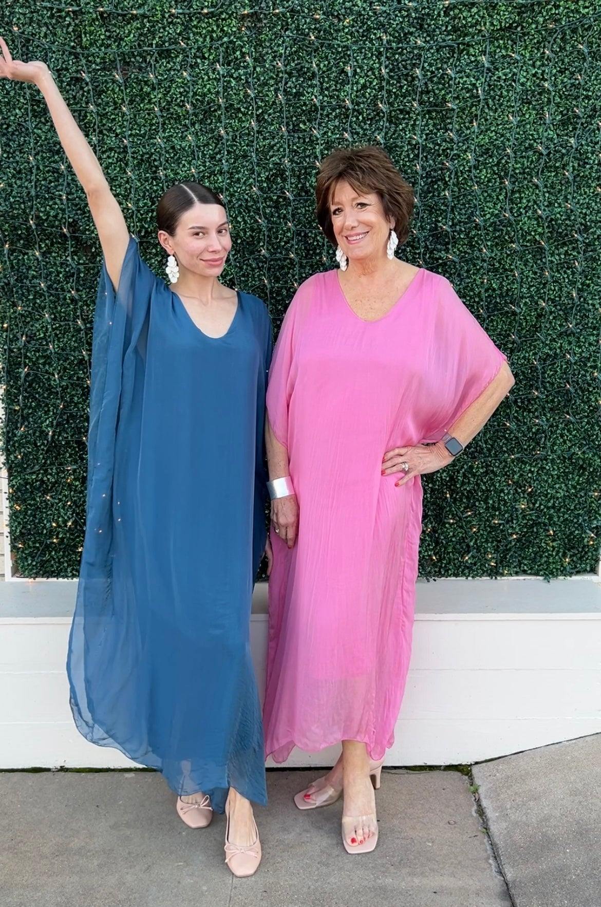 Silk Maxi Caftan - Image 2