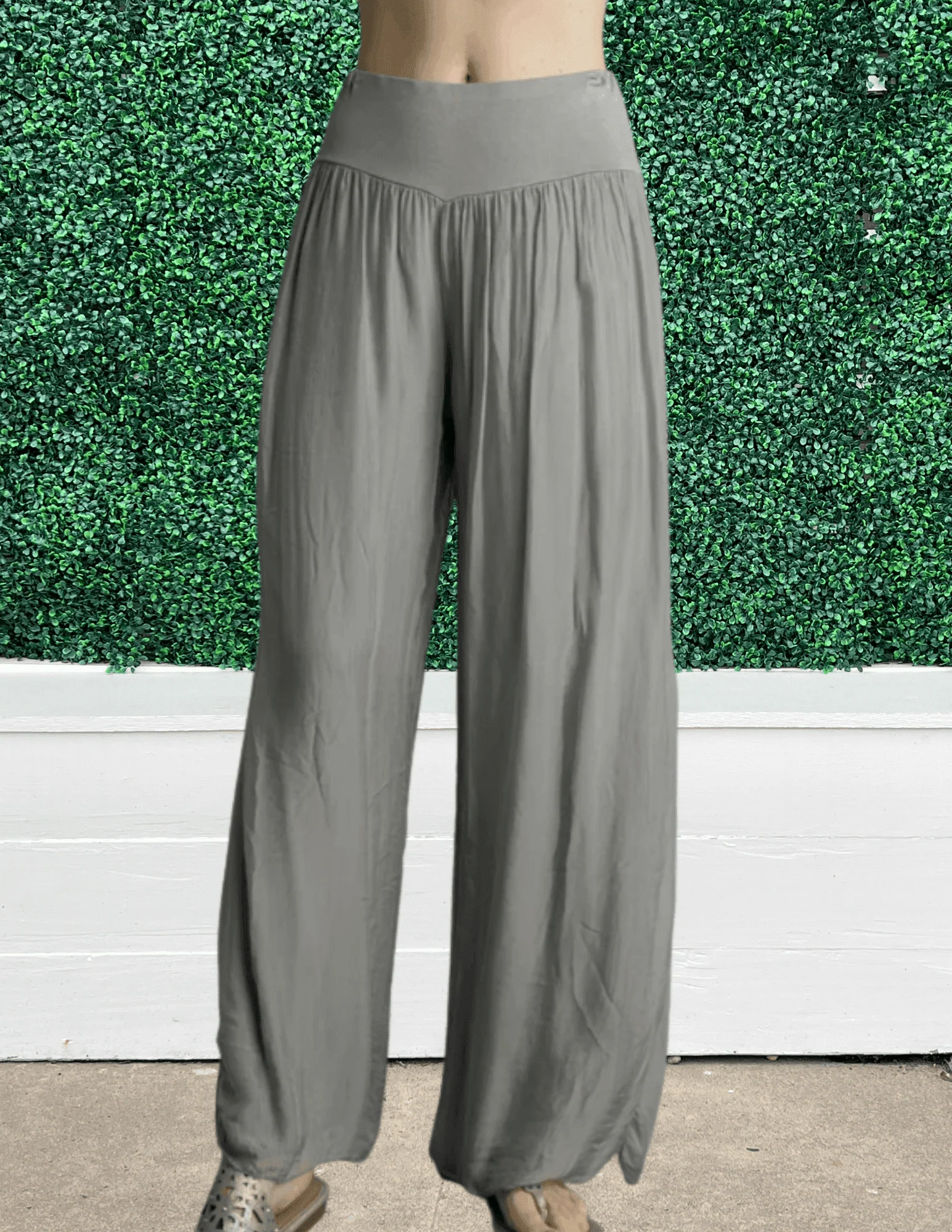 Silk Palazzo Pants - Image 5