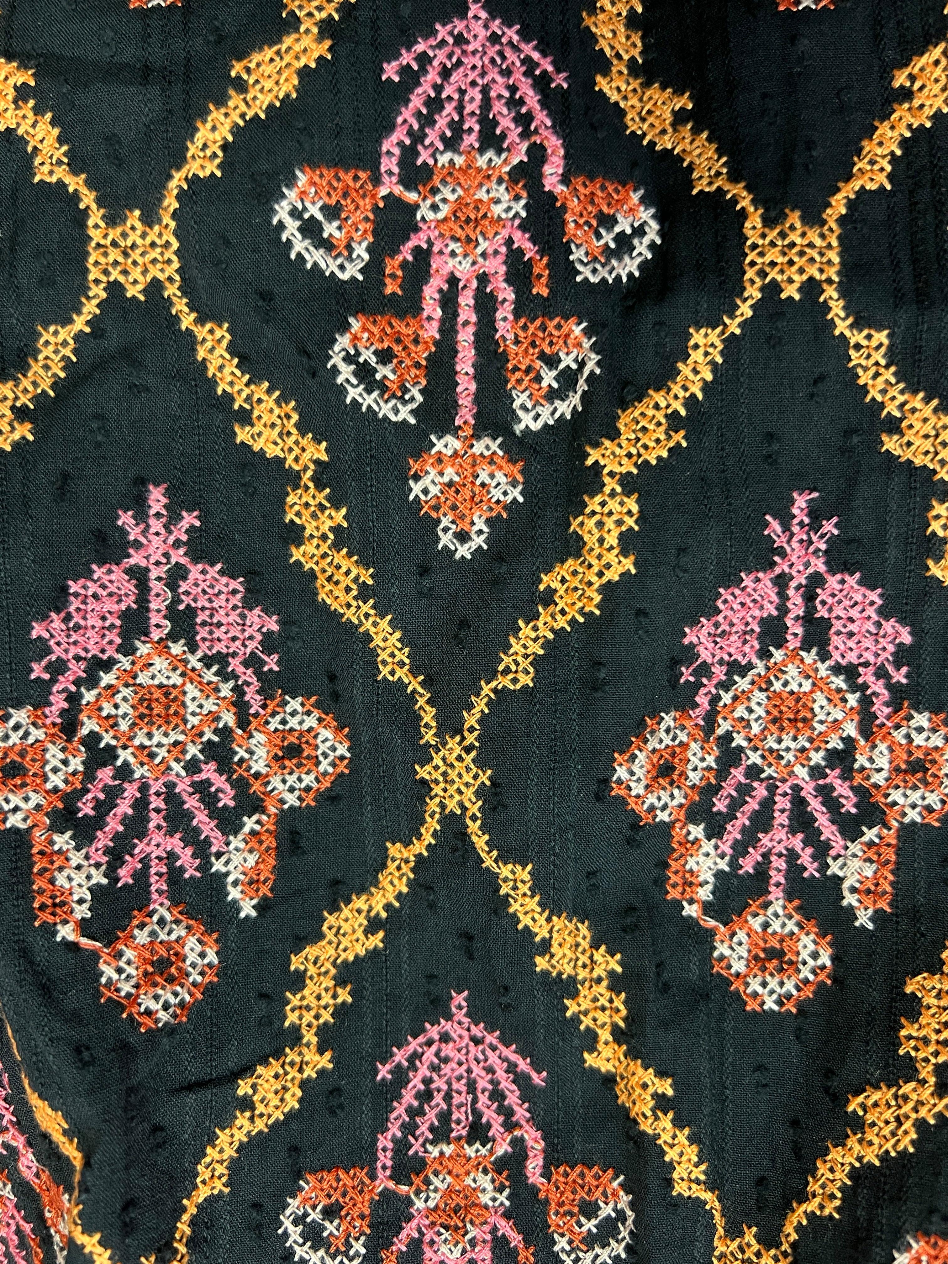 Ethnic Embroidered Blouse - Image 3