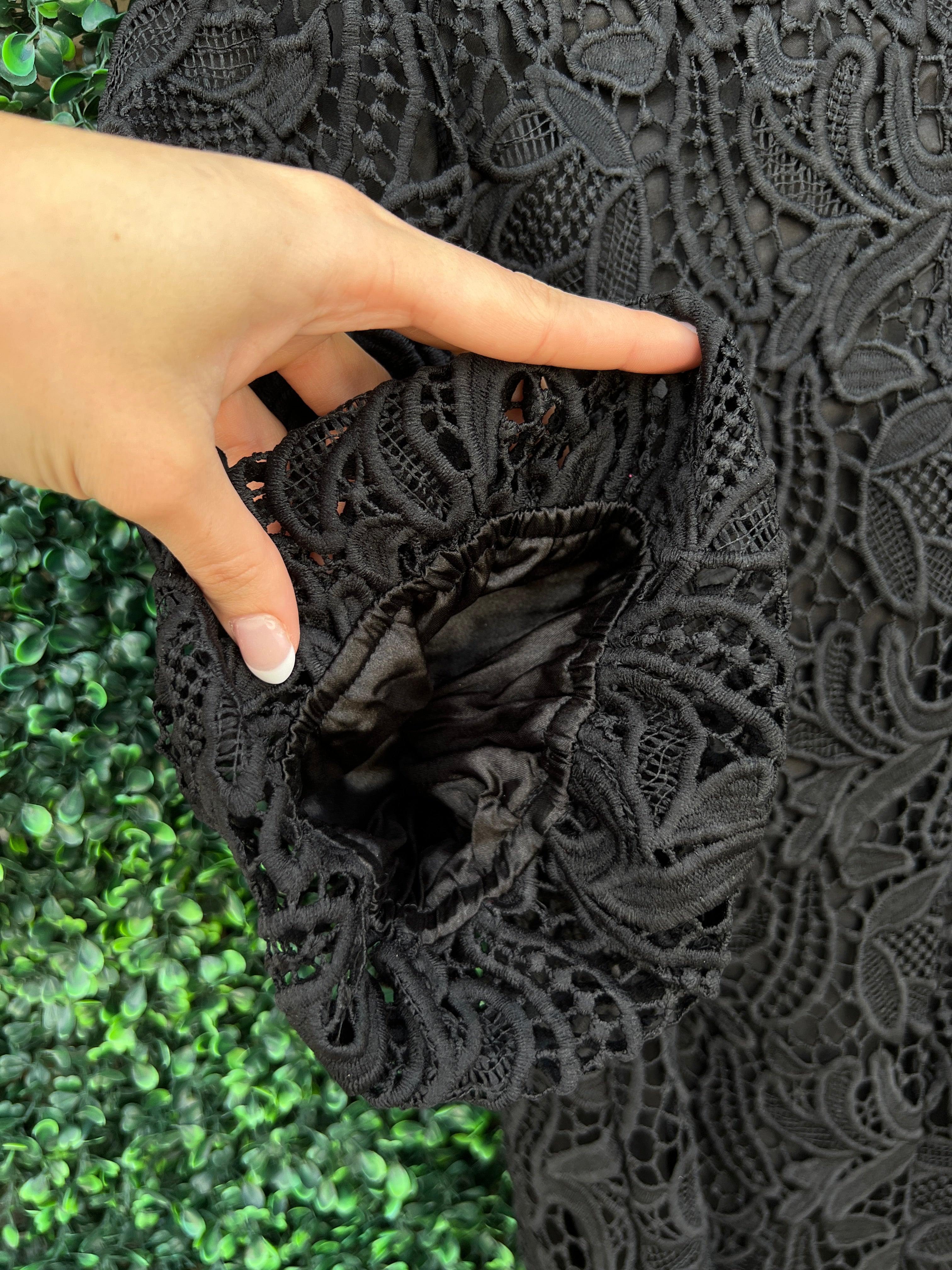 Long Lace Puff Top - Image 3