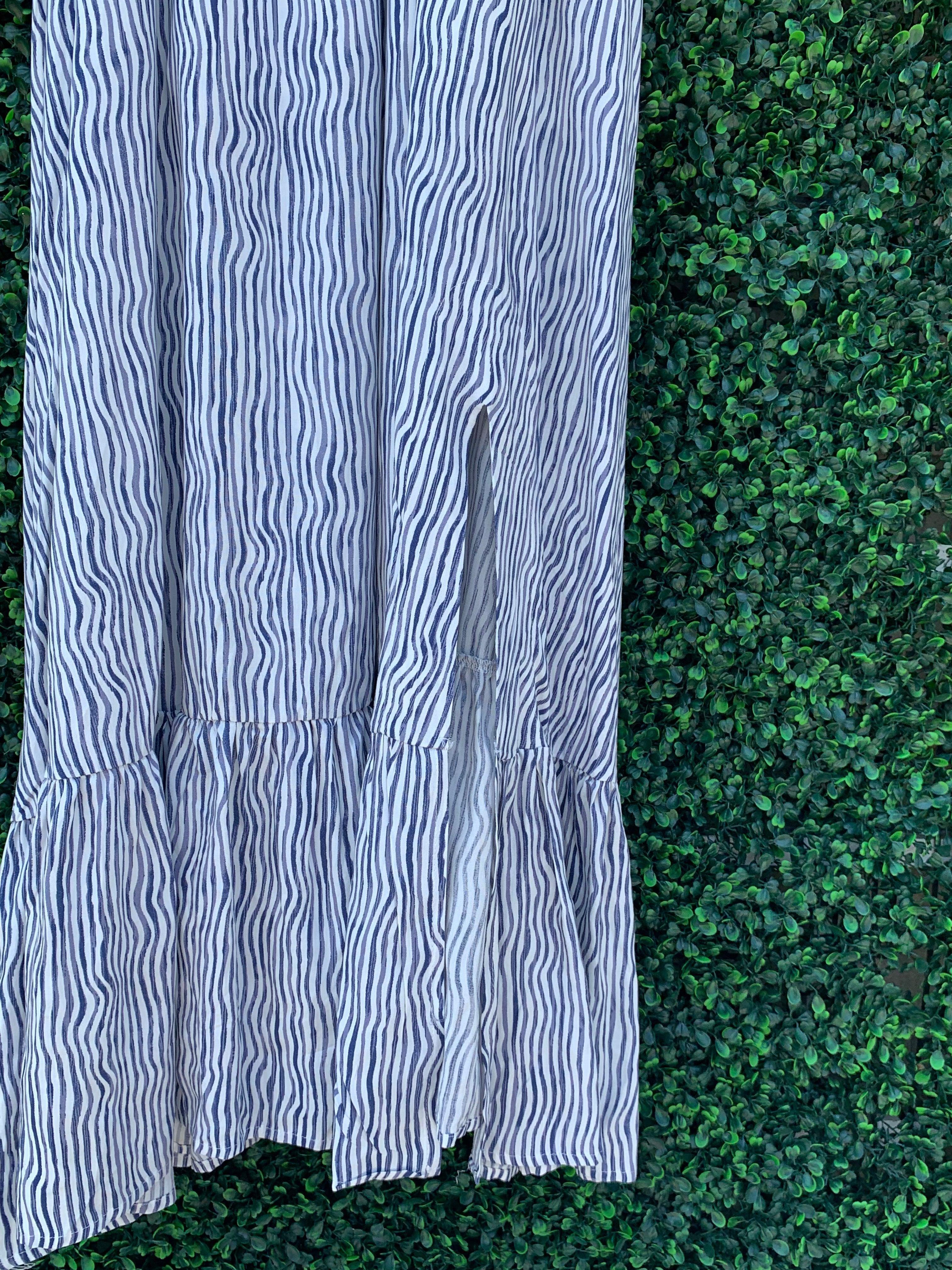 Striped Ruffle Maxi - Image 5
