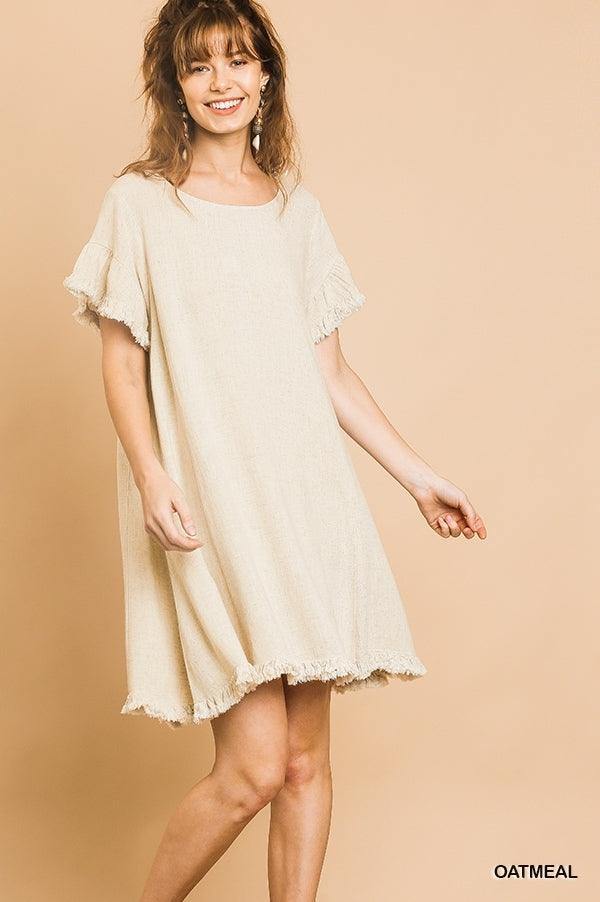 Linen Swing Dress - Image 6
