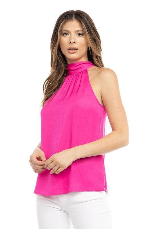 Tie Front or Back Halter Top - Image 13