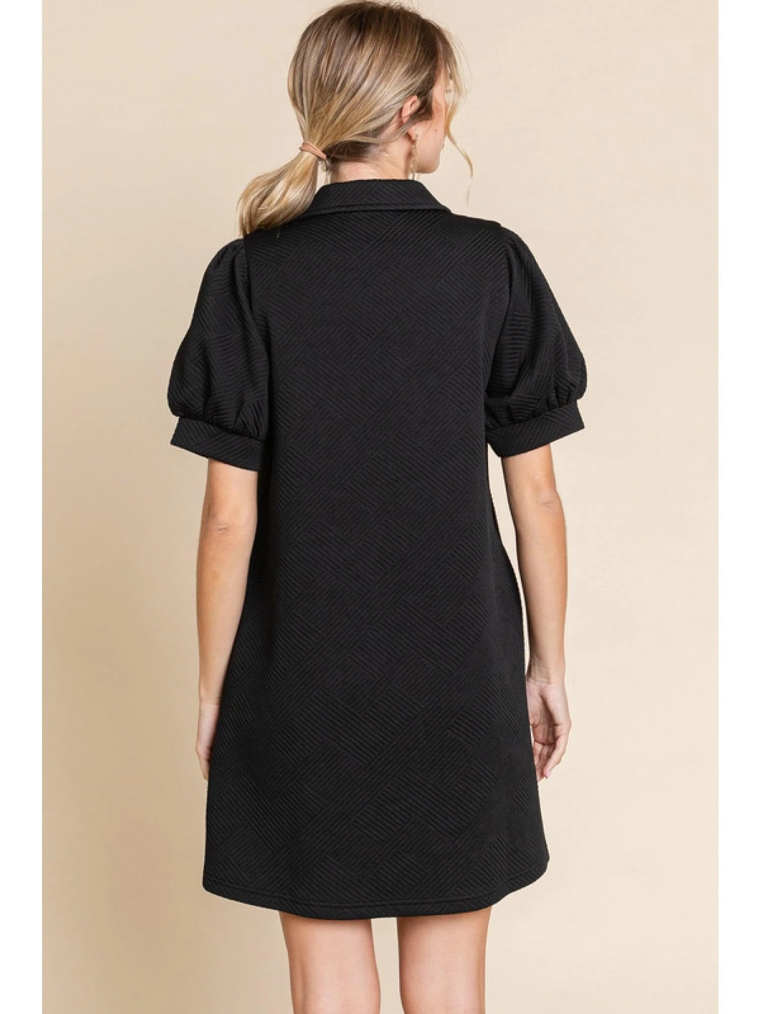 Athleisure Puff Sleeve Dress - Image 5