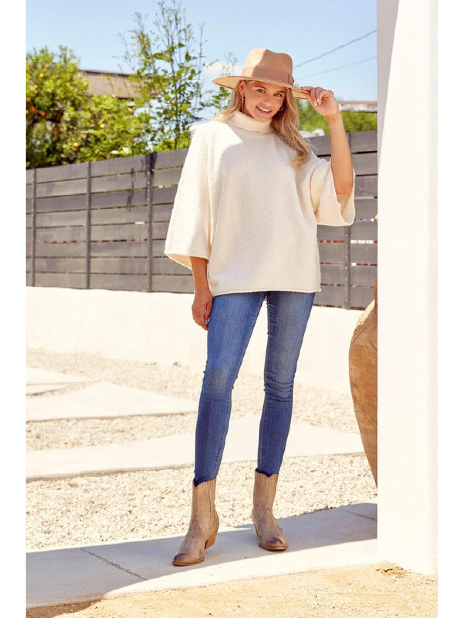 Boxy Turtleneck Sweater - Image 4