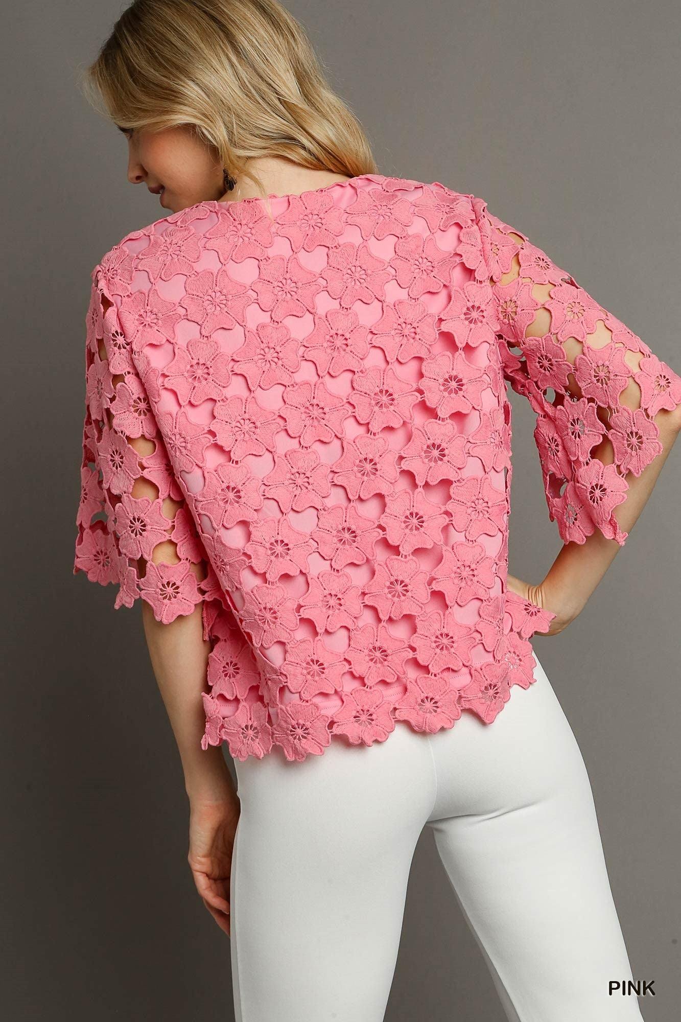 Floral Lace Top - Image 4