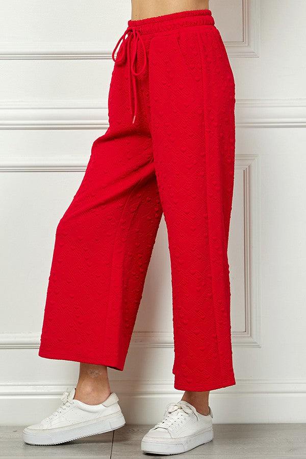 Heart Stamped Athleisure Pant - Image 3